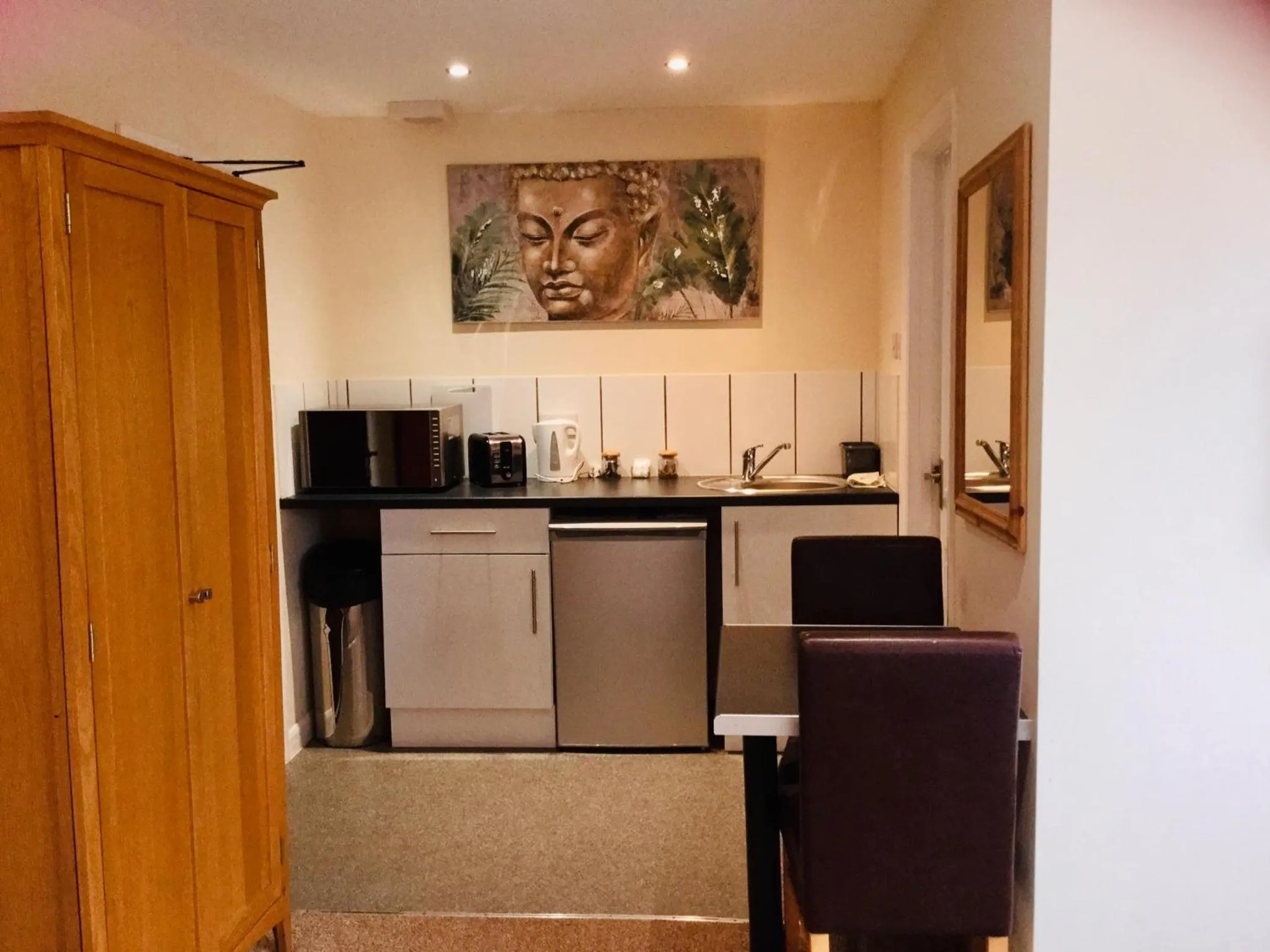 Kitchen or kitchenette in Smithaleigh Farm Rooms and Apartments