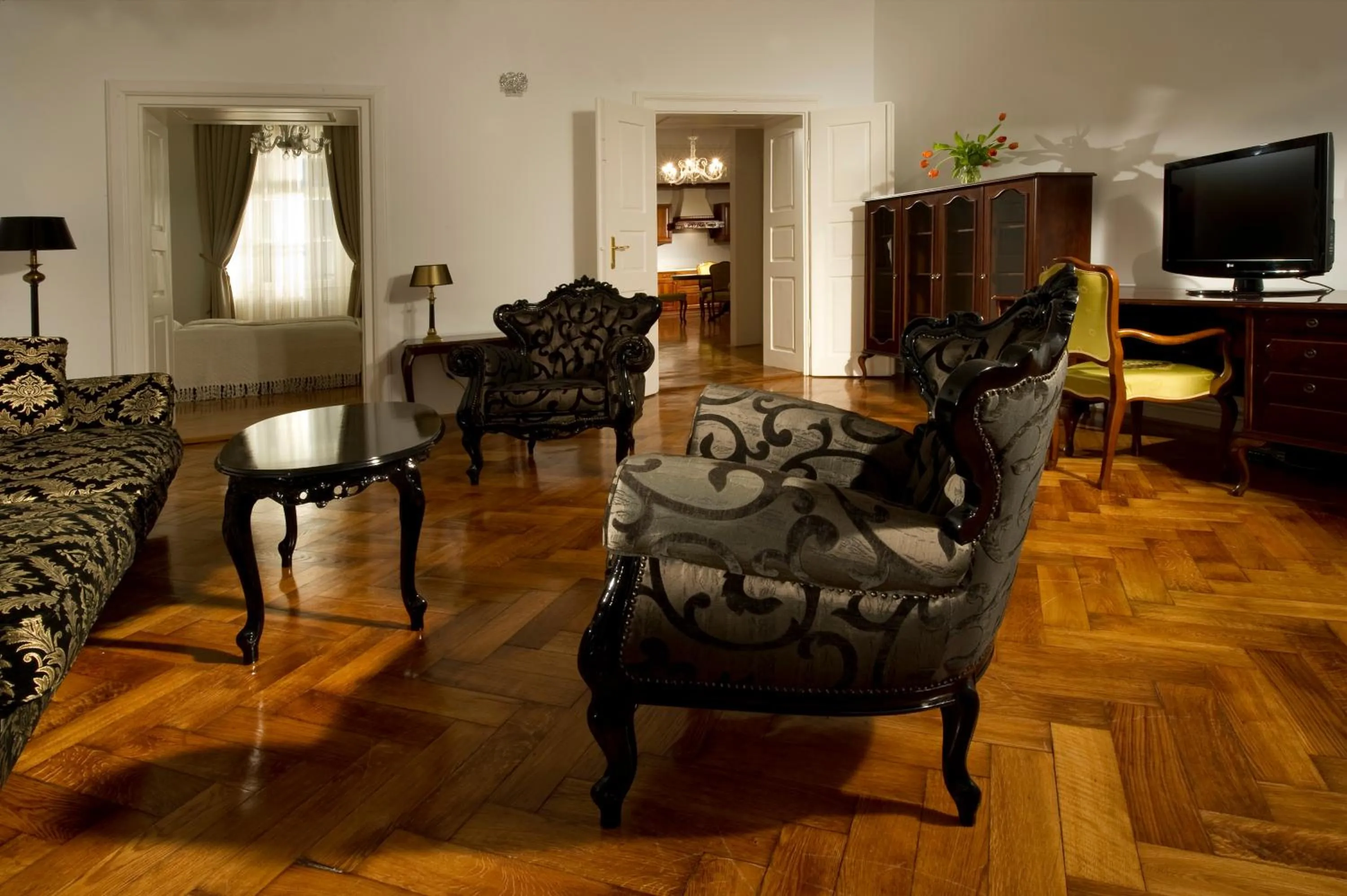 Living room in Antiq Palace - Historic Hotels of Europe