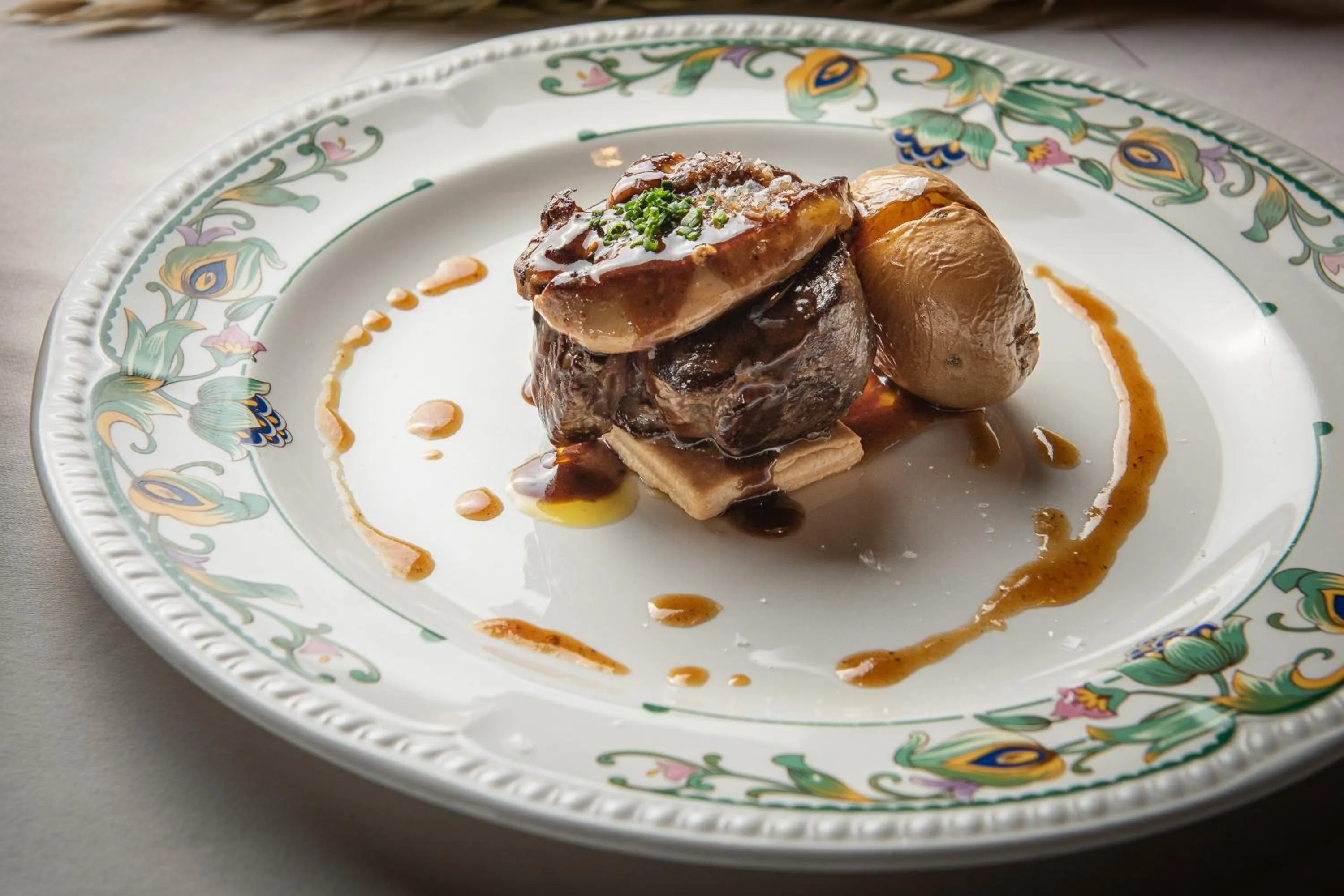 Food and drinks in Hotel La Malvasía