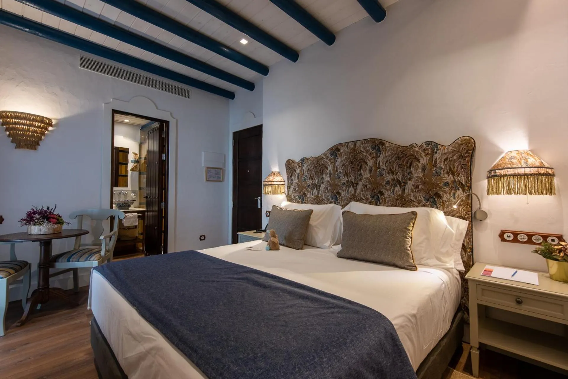 Bed in Hotel La Malvasía