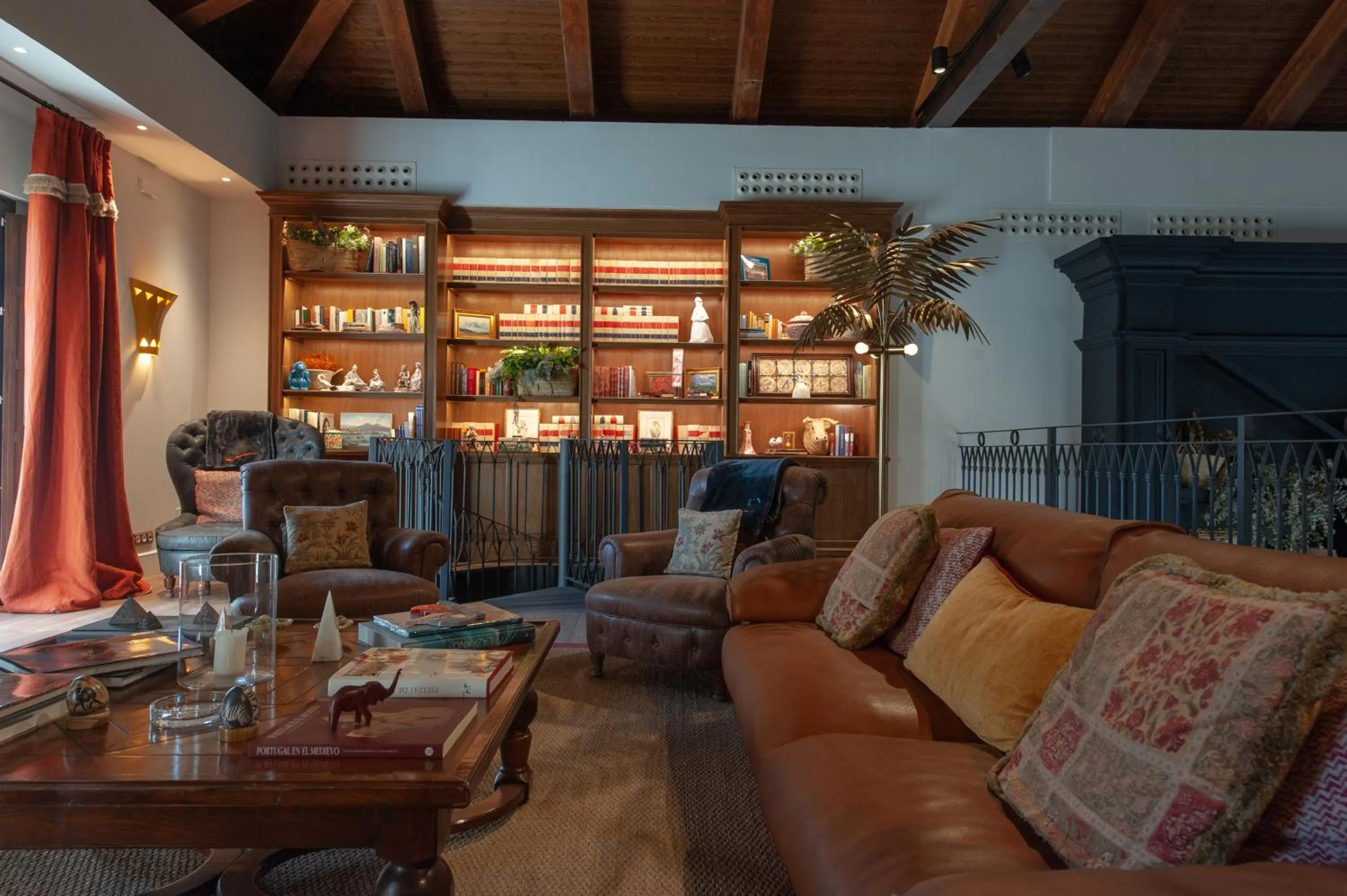 Library in Hotel La Malvasía