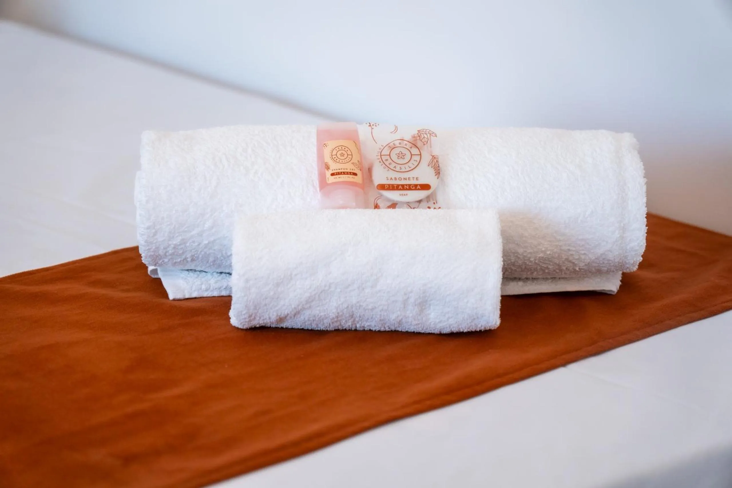 Bed in Pousada Enero