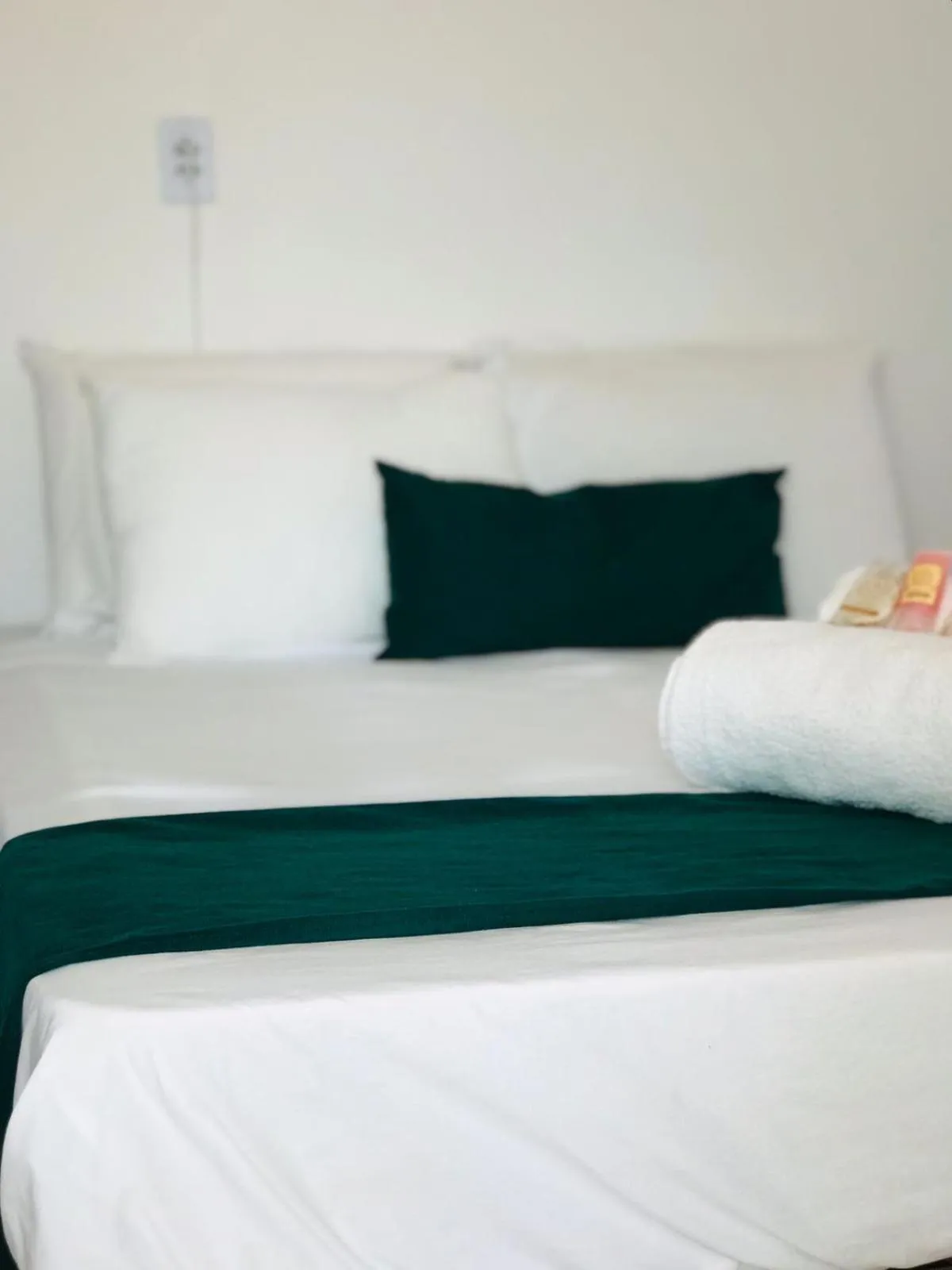 Bed in Pousada Enero