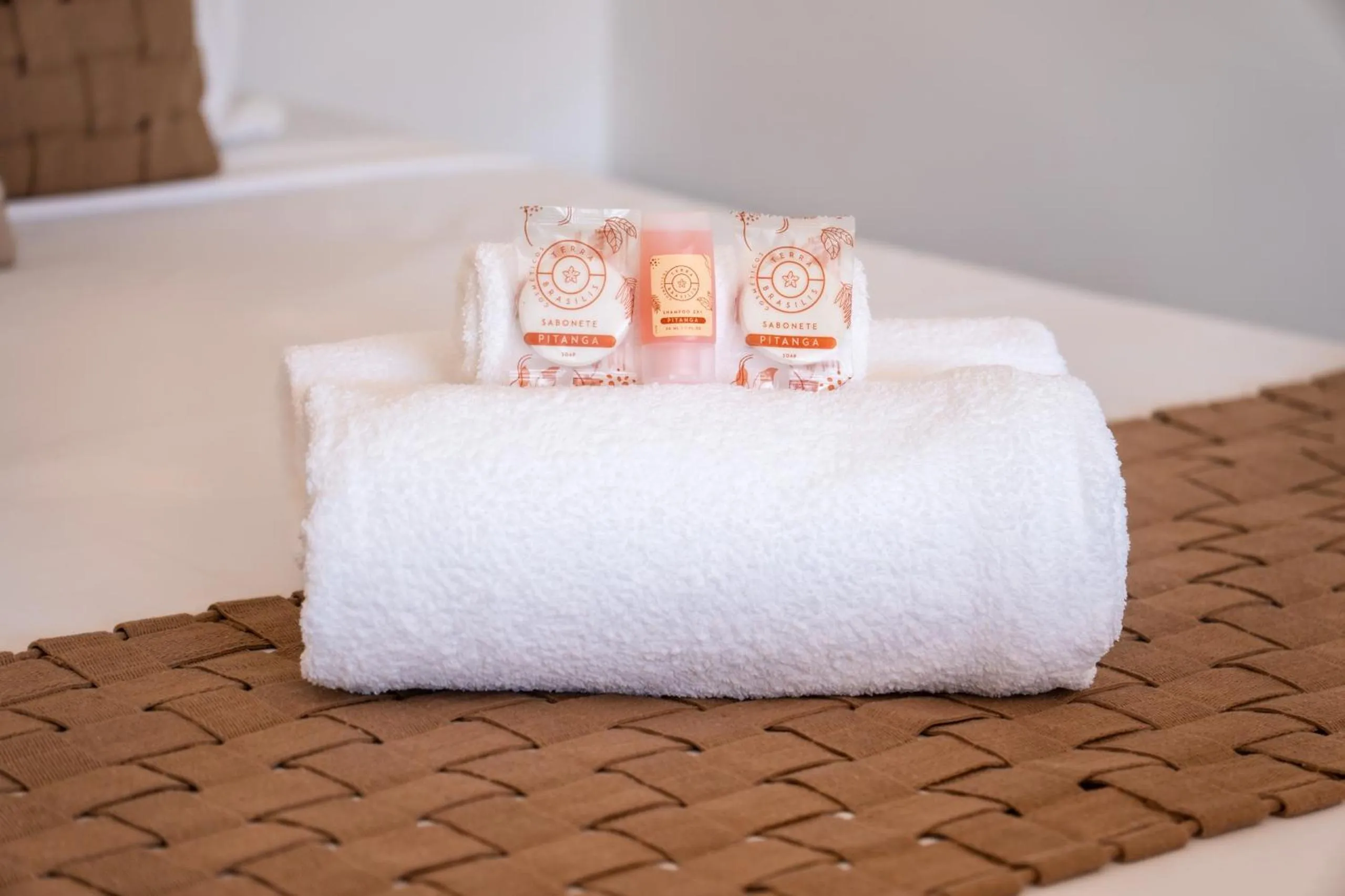 Bed in Pousada Enero