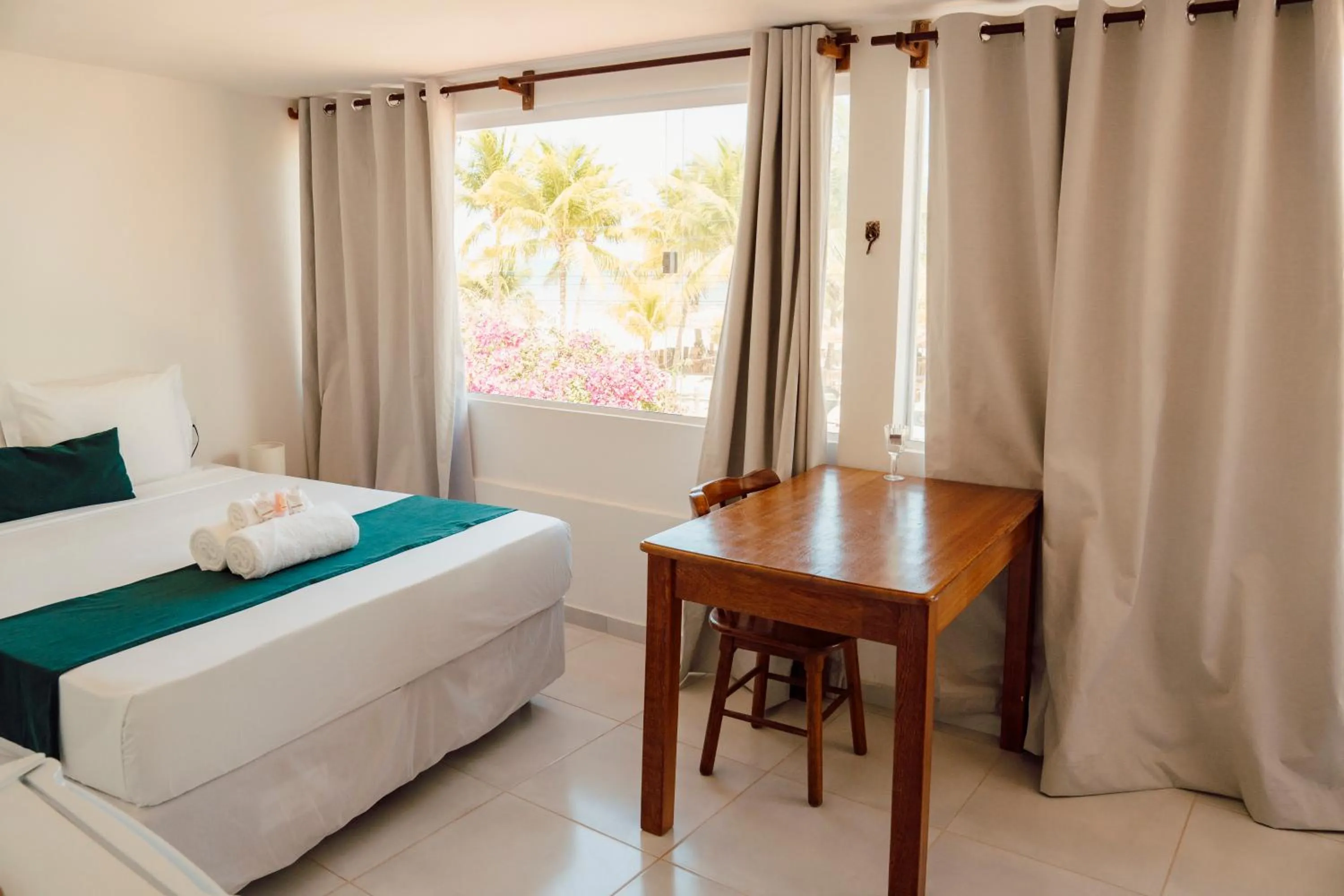 Bed in Pousada Enero