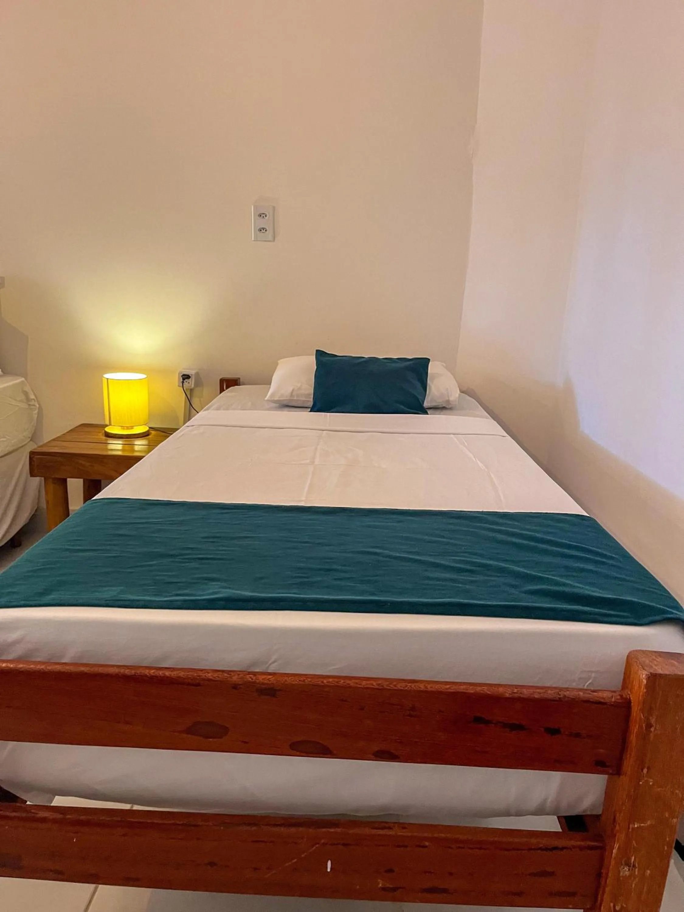 Bed in Pousada Enero