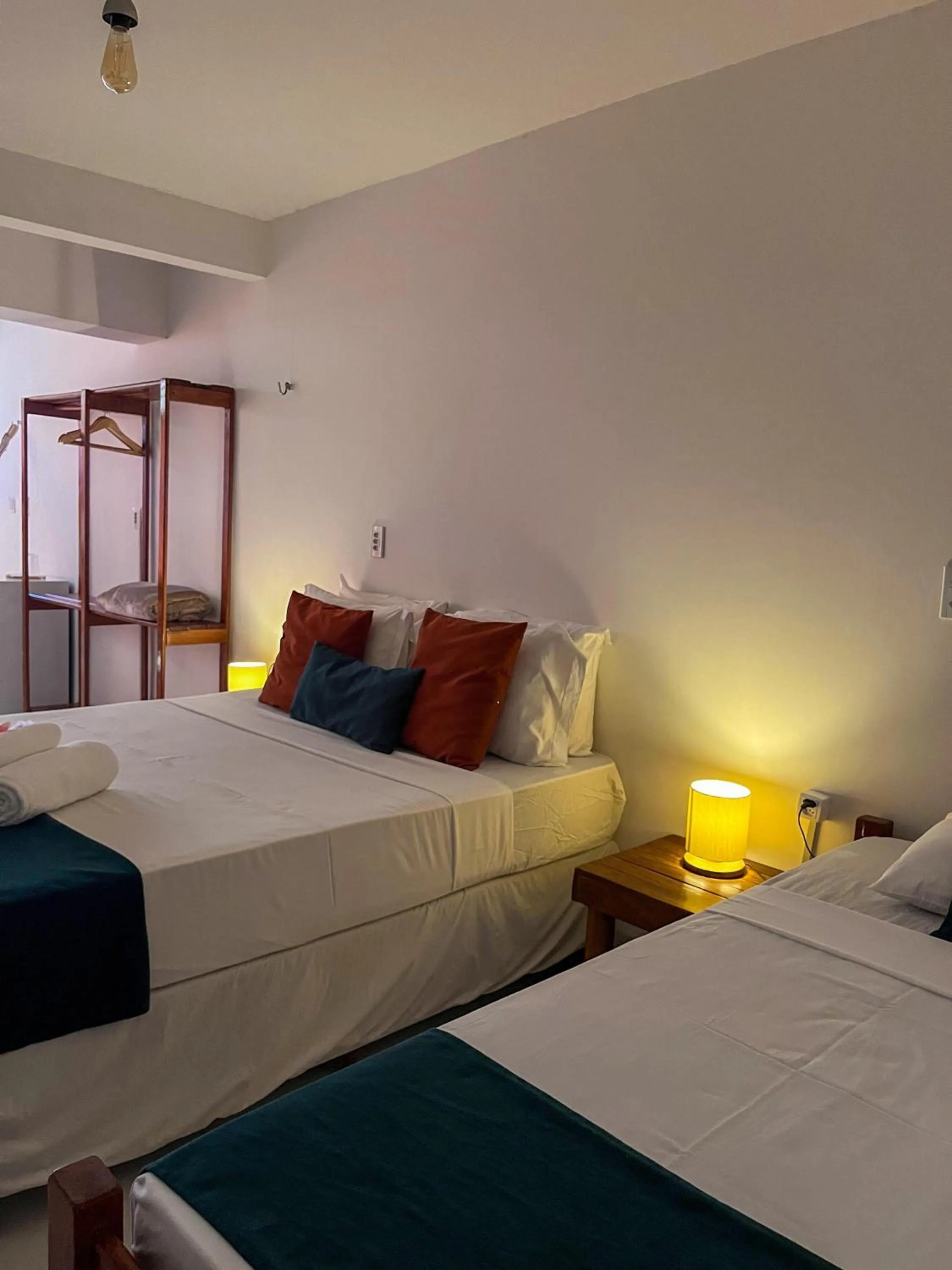 Bed in Pousada Enero