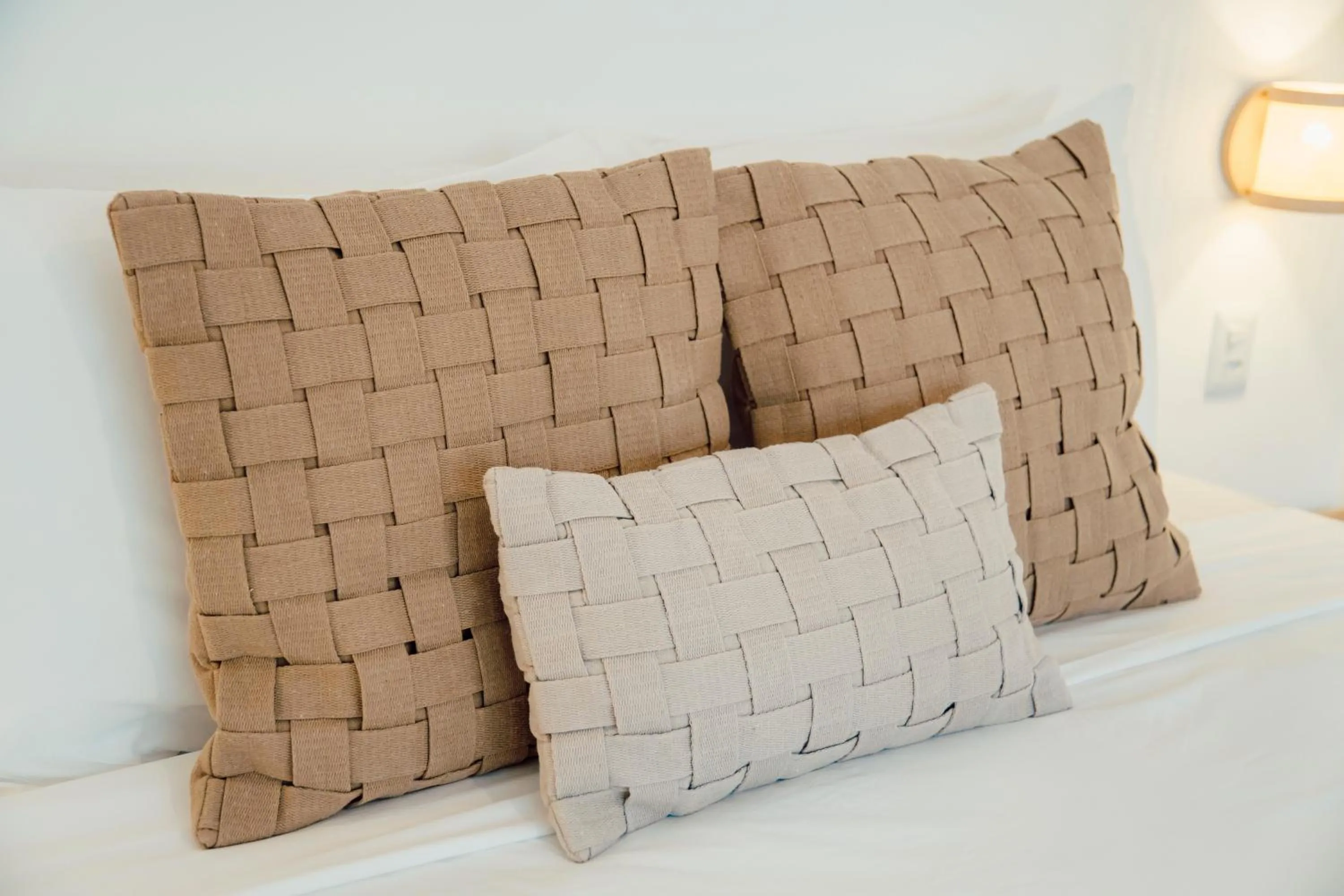 Bed in Pousada Enero