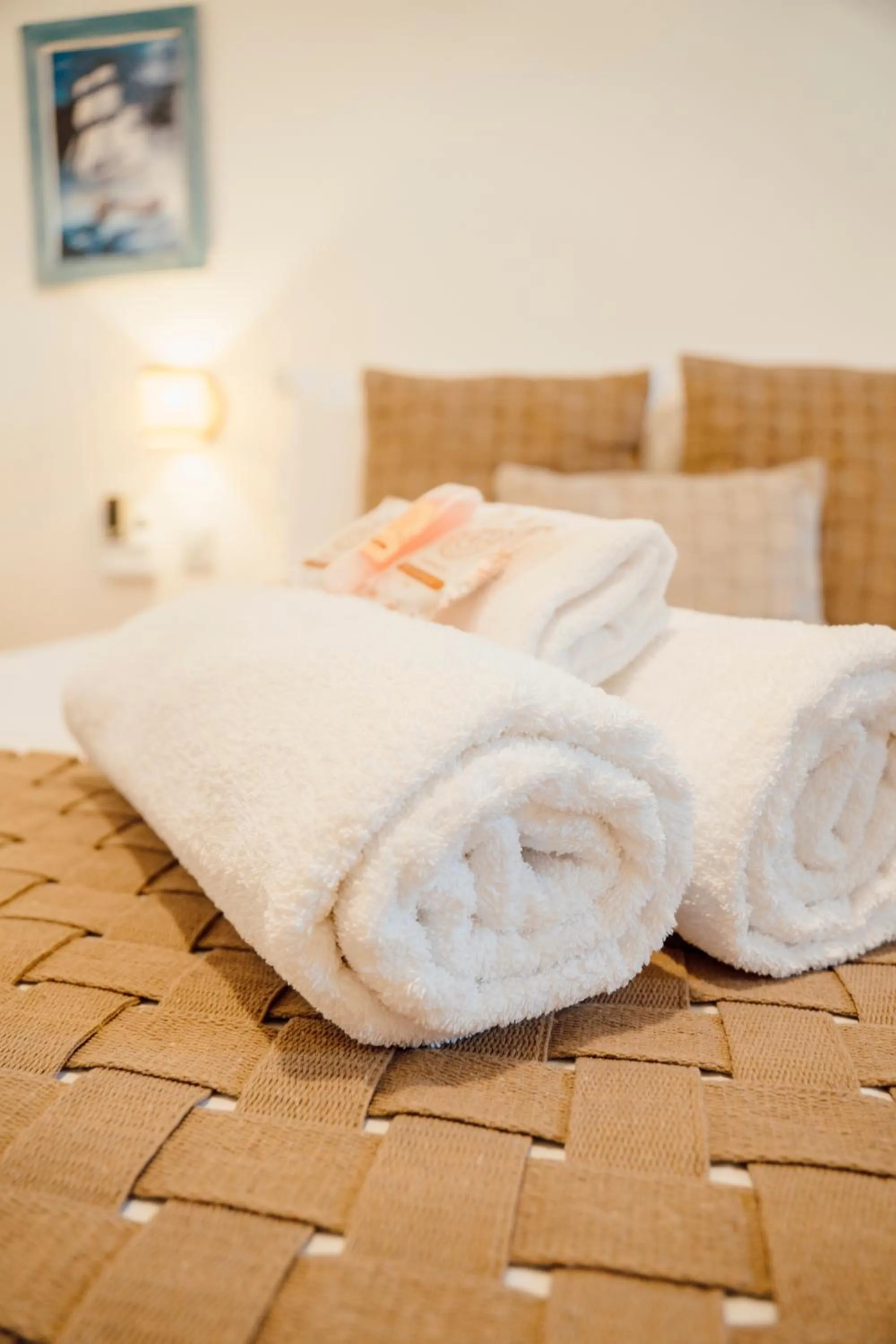 Bed in Pousada Enero