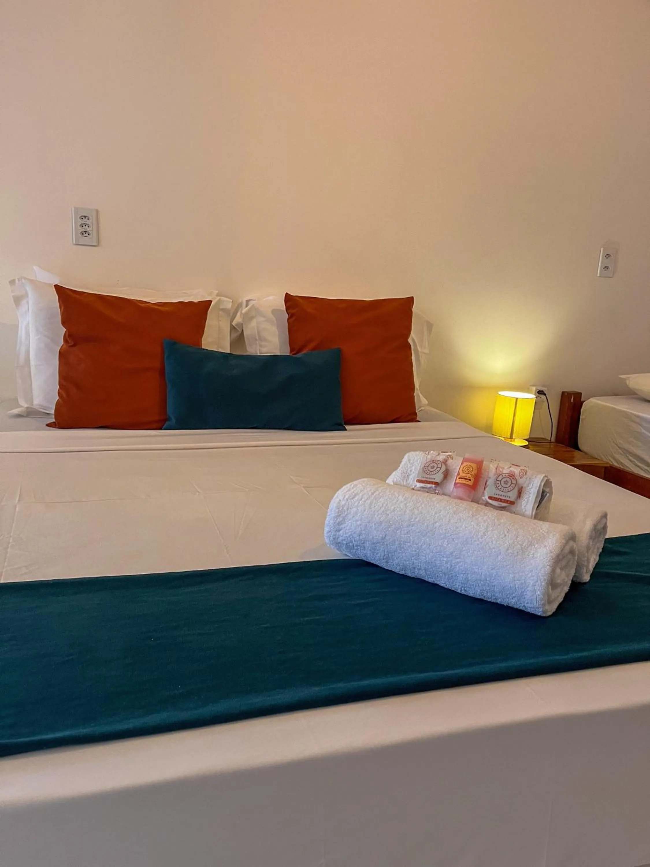 Bed in Pousada Enero