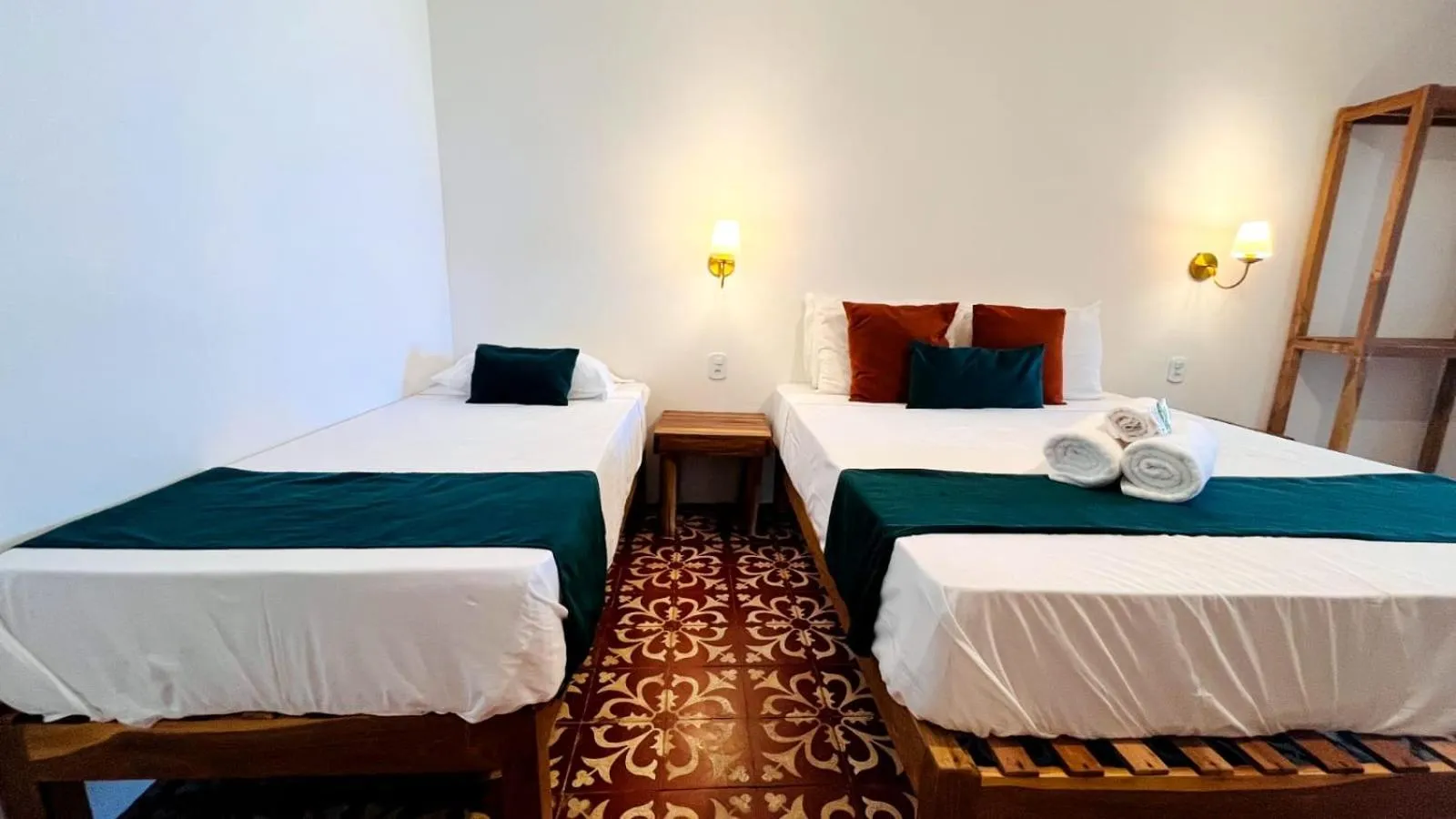 Bed in Pousada Enero