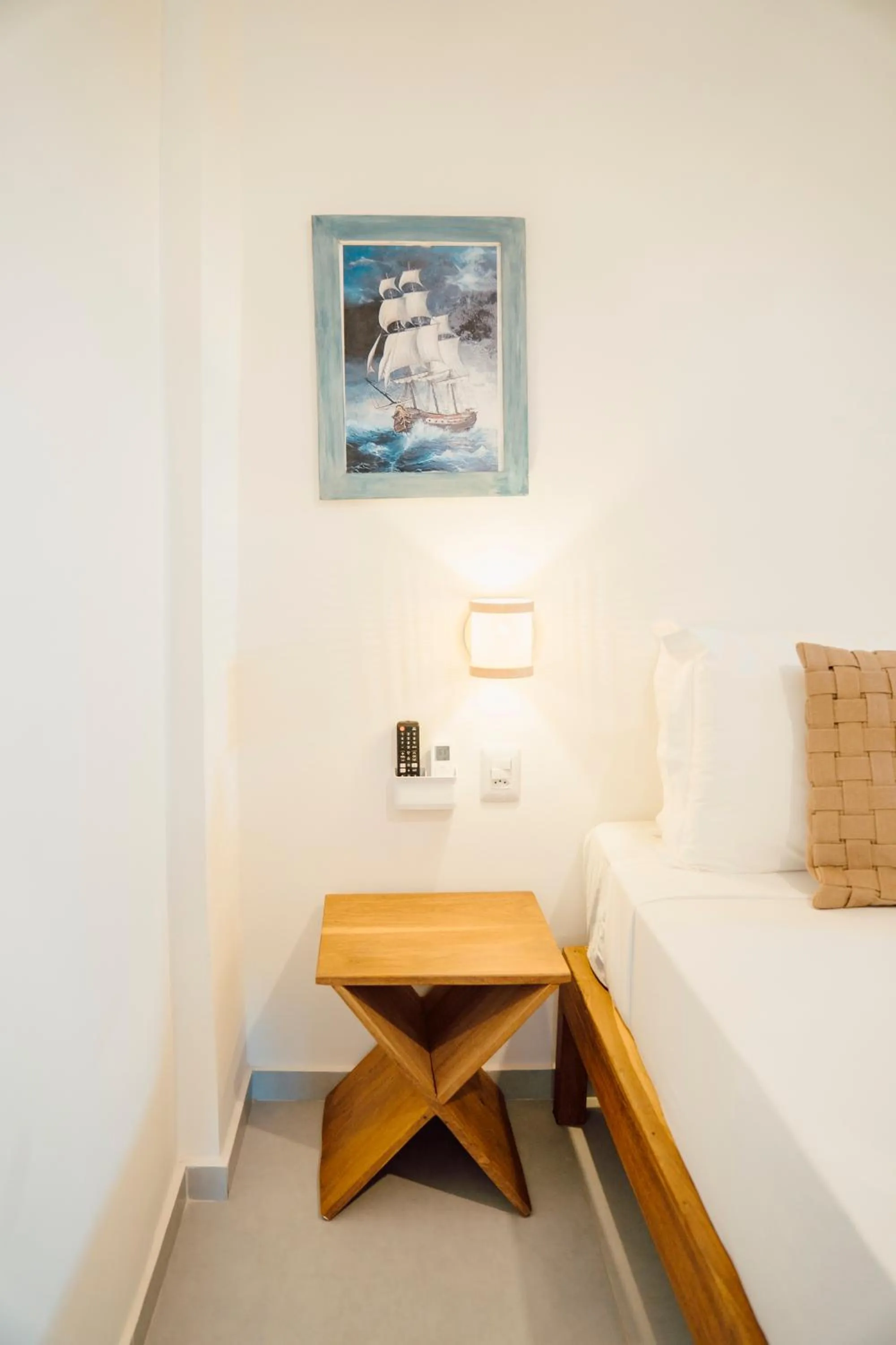 Bed in Pousada Enero