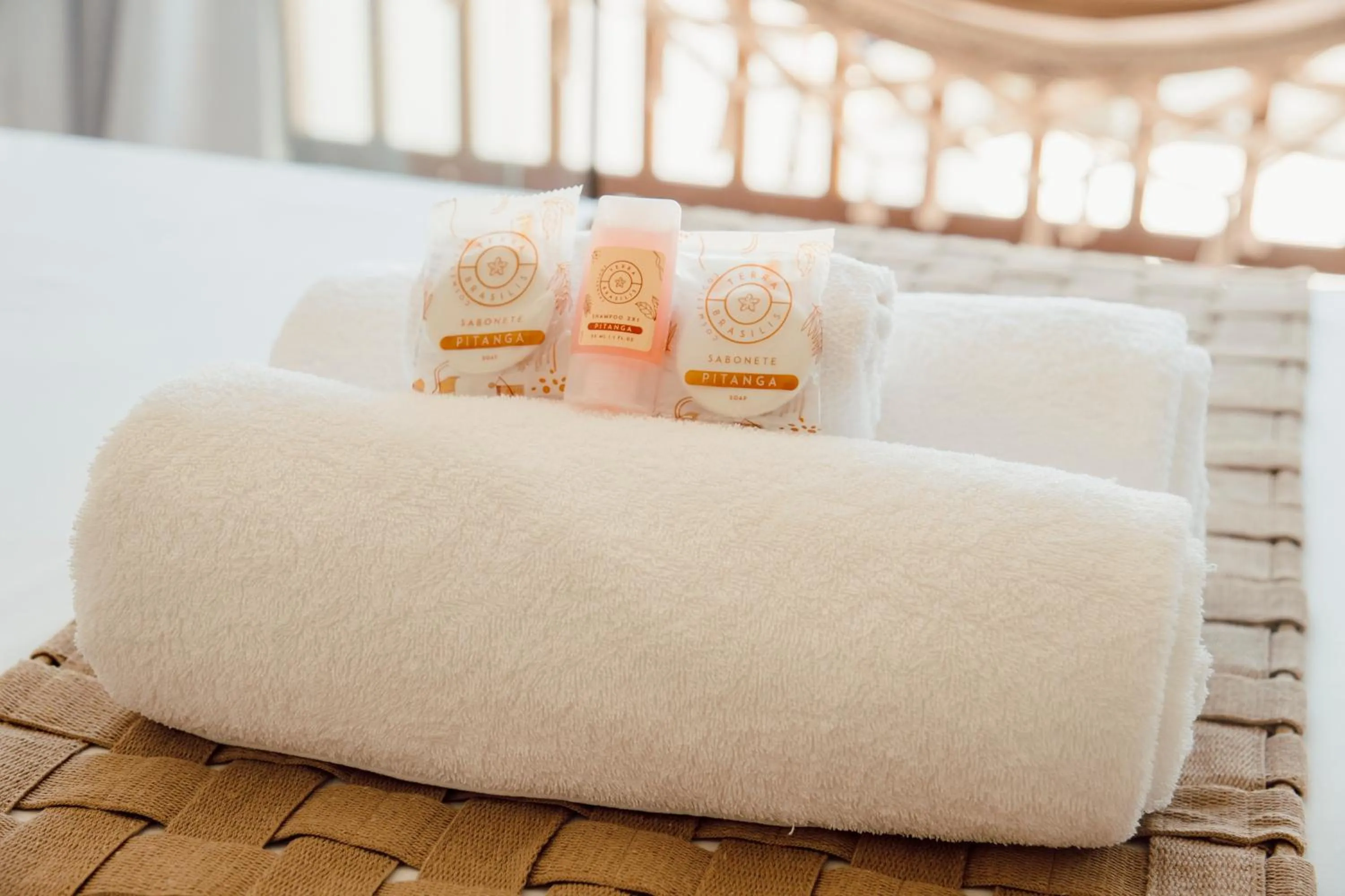 Bed in Pousada Enero