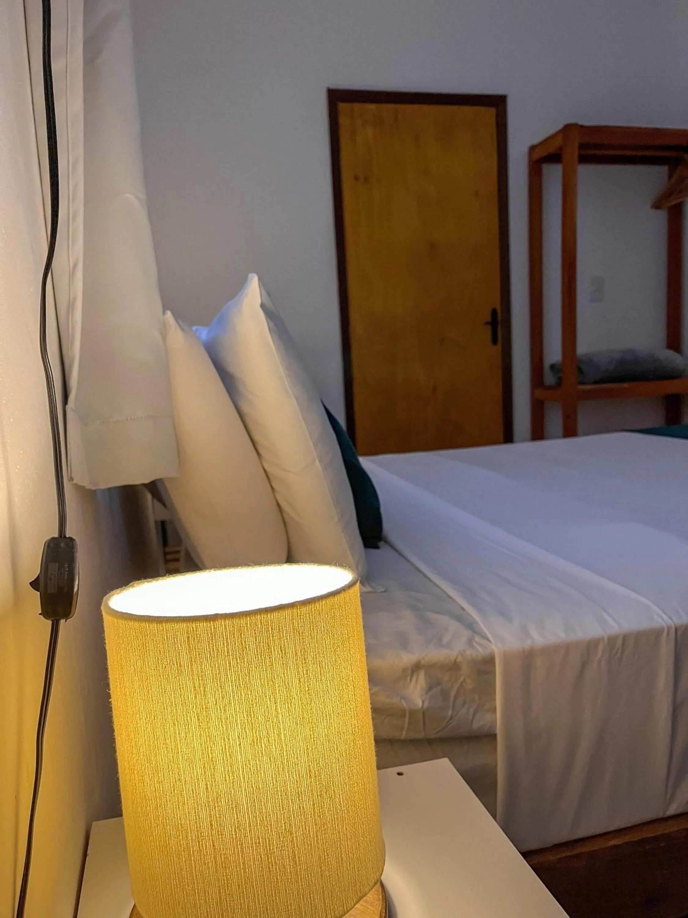 Bed in Pousada Enero