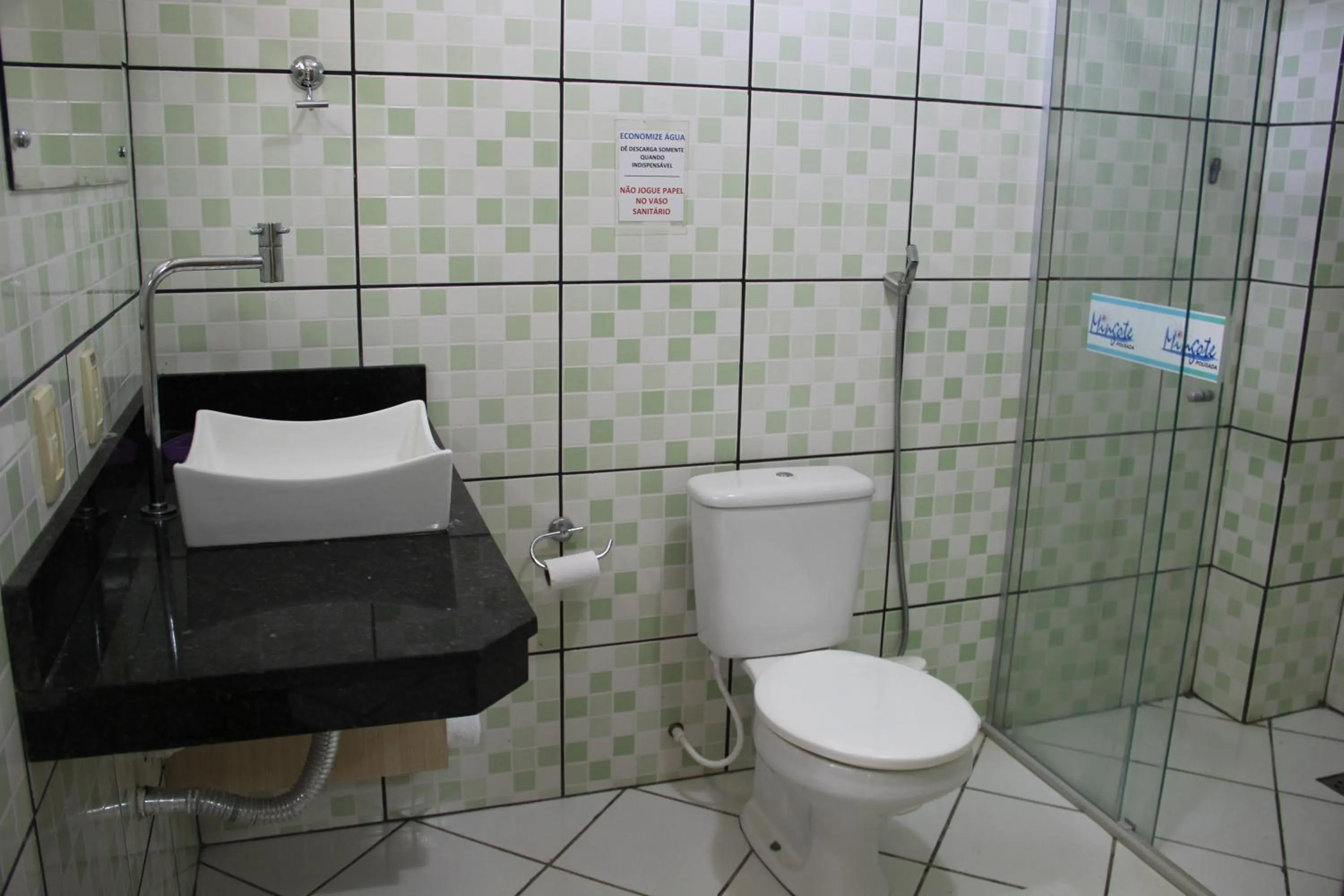 Bathroom in Pousada do Mingote