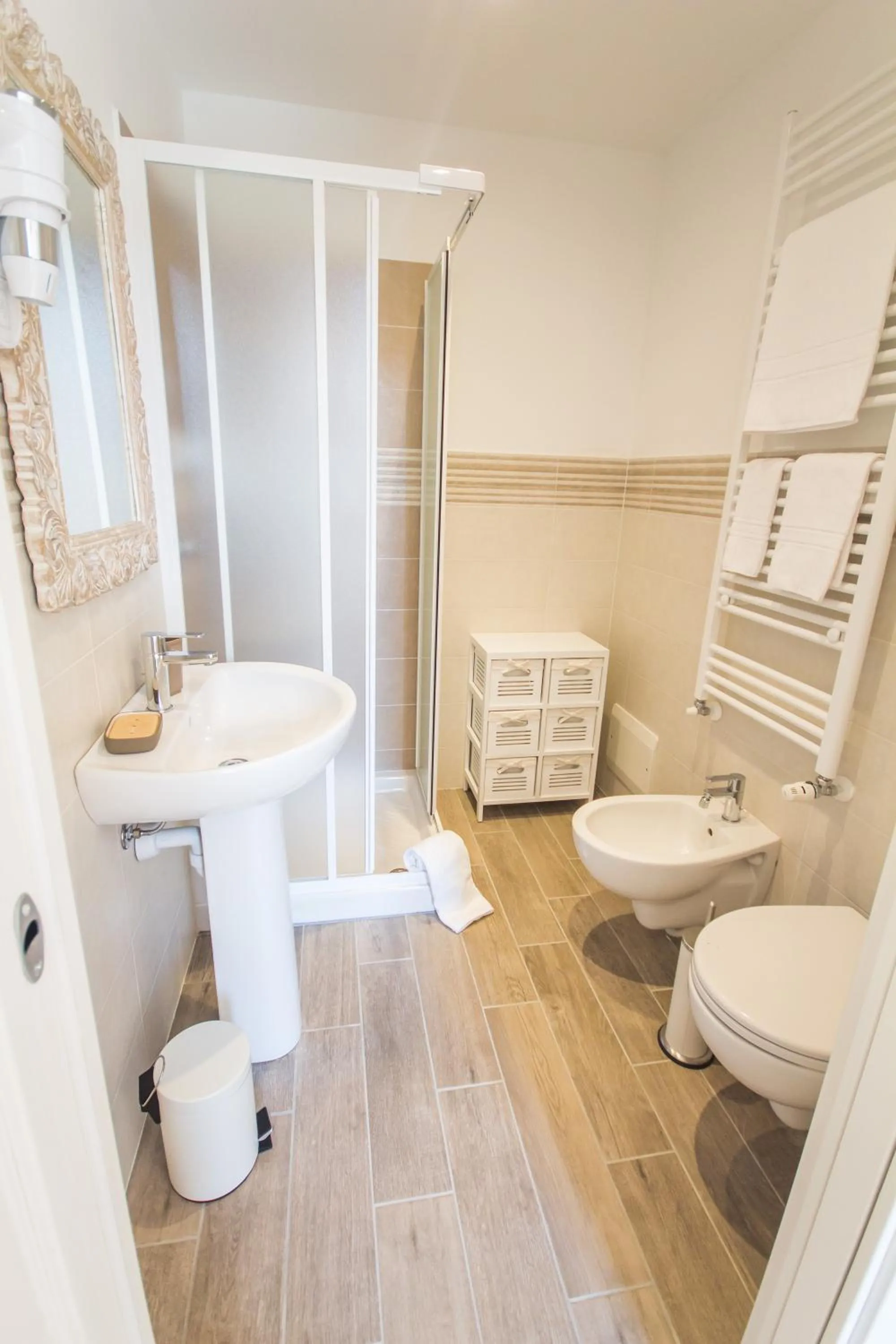 Shower in Emily Rooms