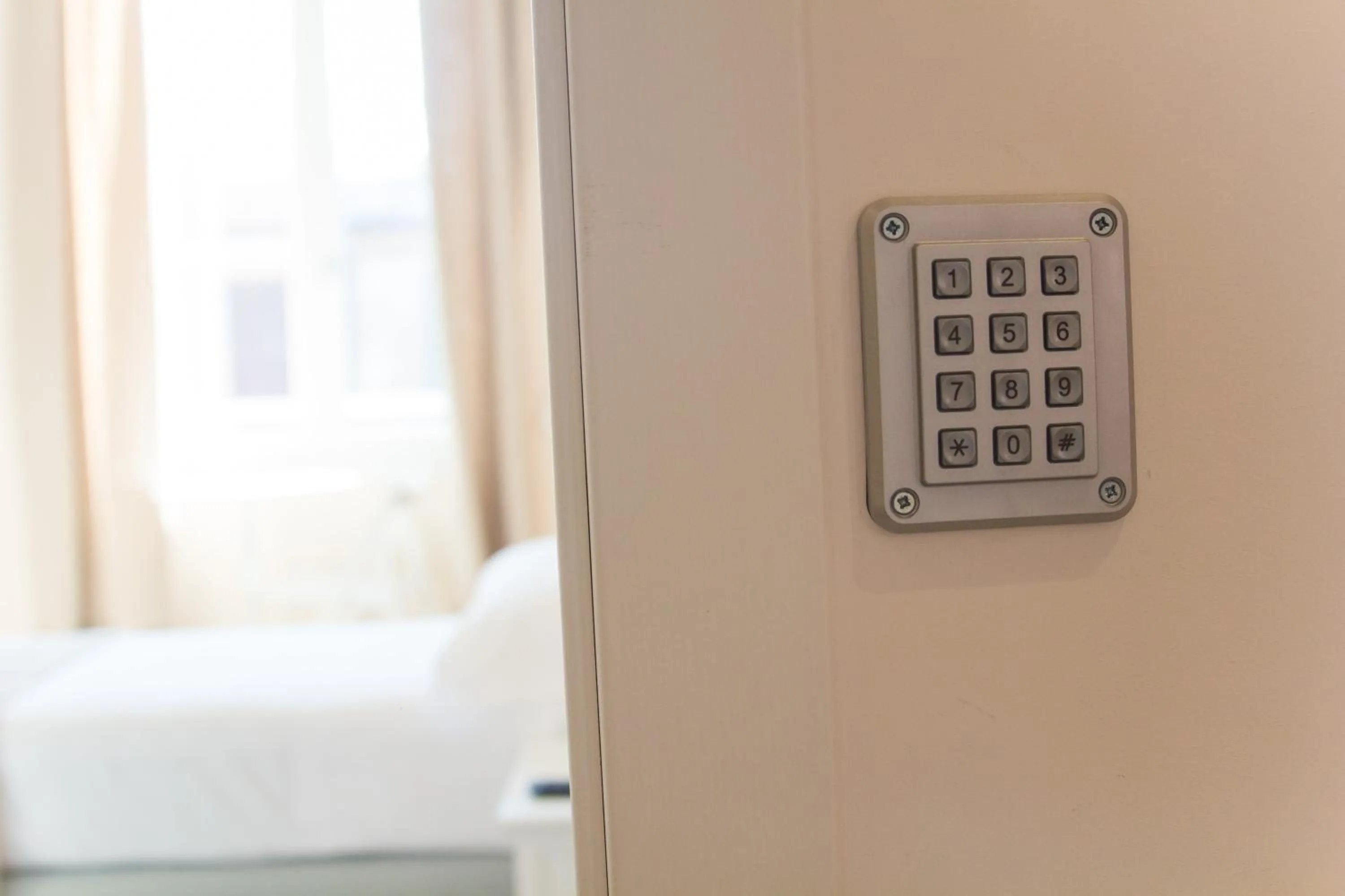 Decorative detail, Bed in Emily Rooms