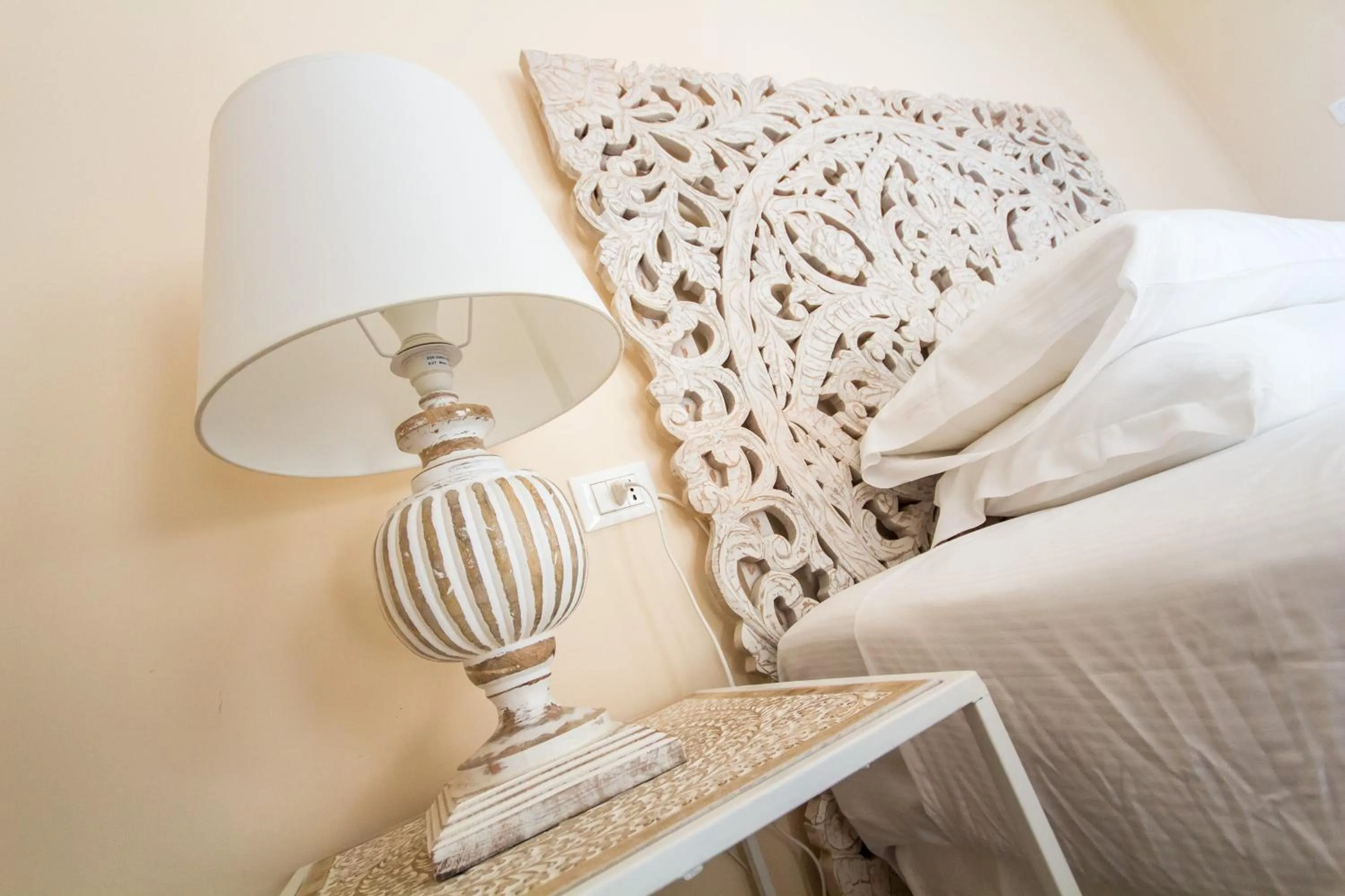 Decorative detail, Bed in Emily Rooms