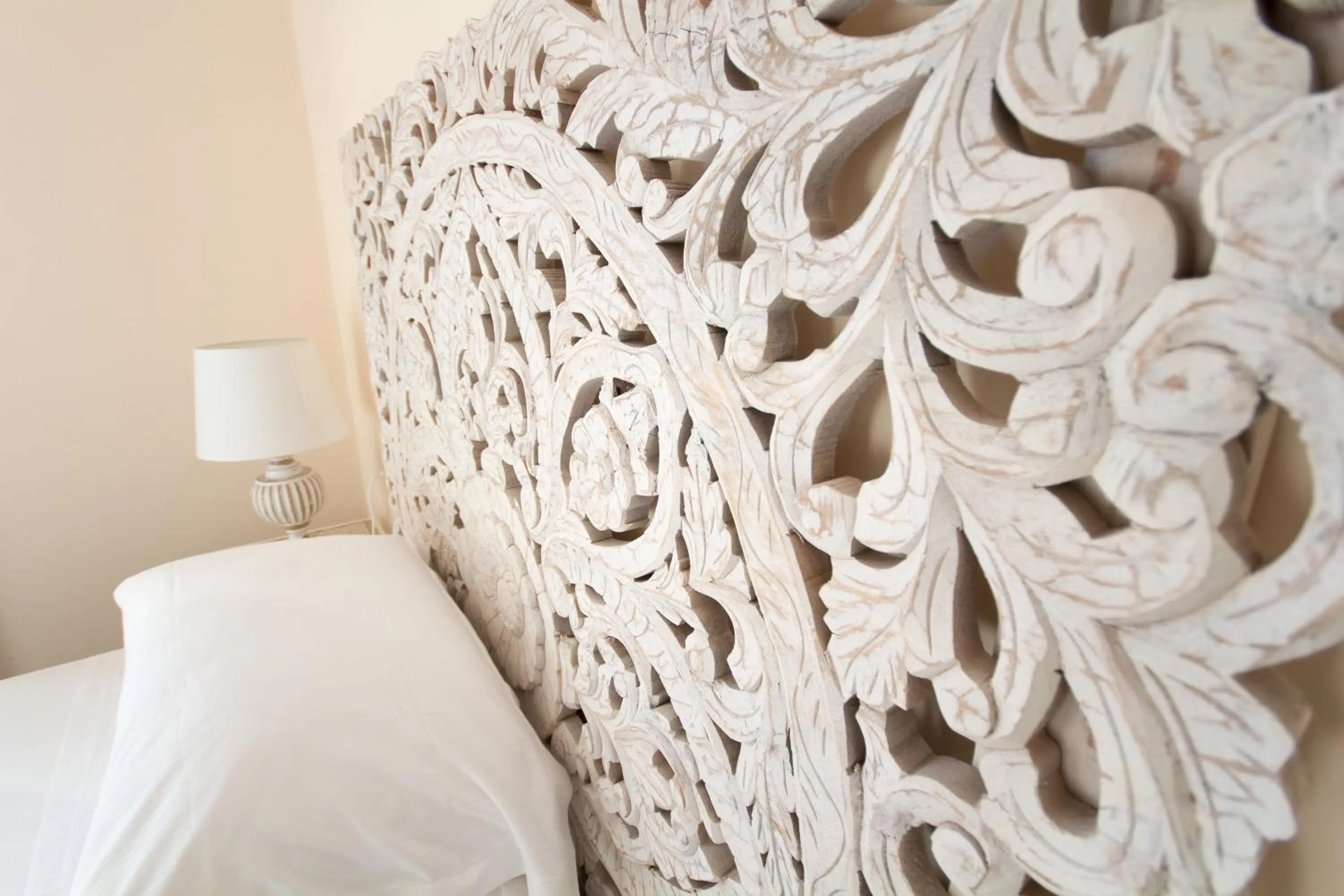 Decorative detail, Bed in Emily Rooms