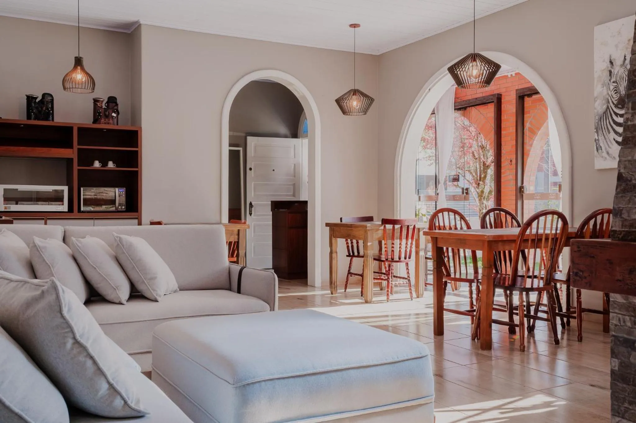 Seating area in Pousada João e Maria Gramado