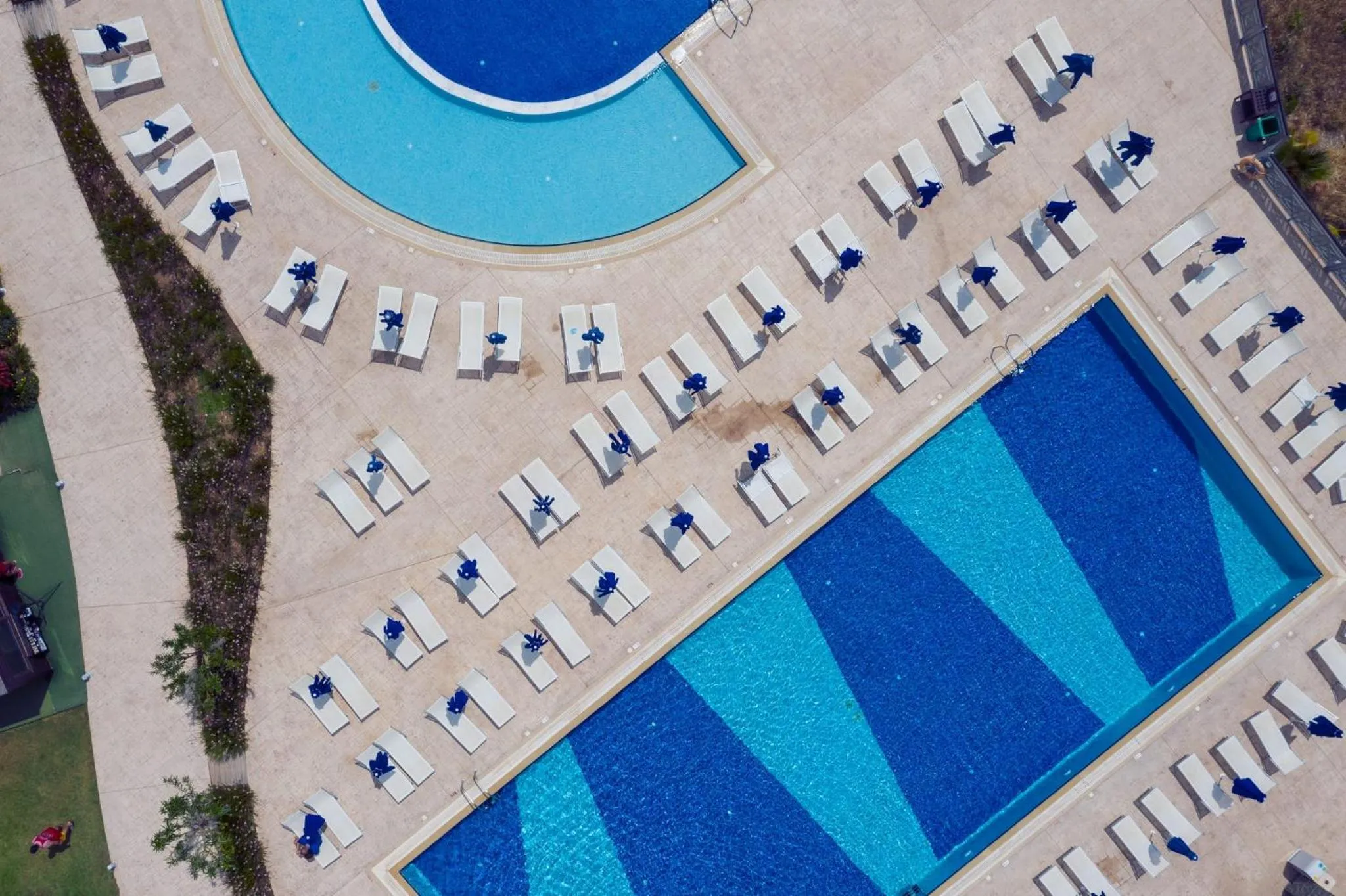 Bird's eye view in Princess Sun Hotel