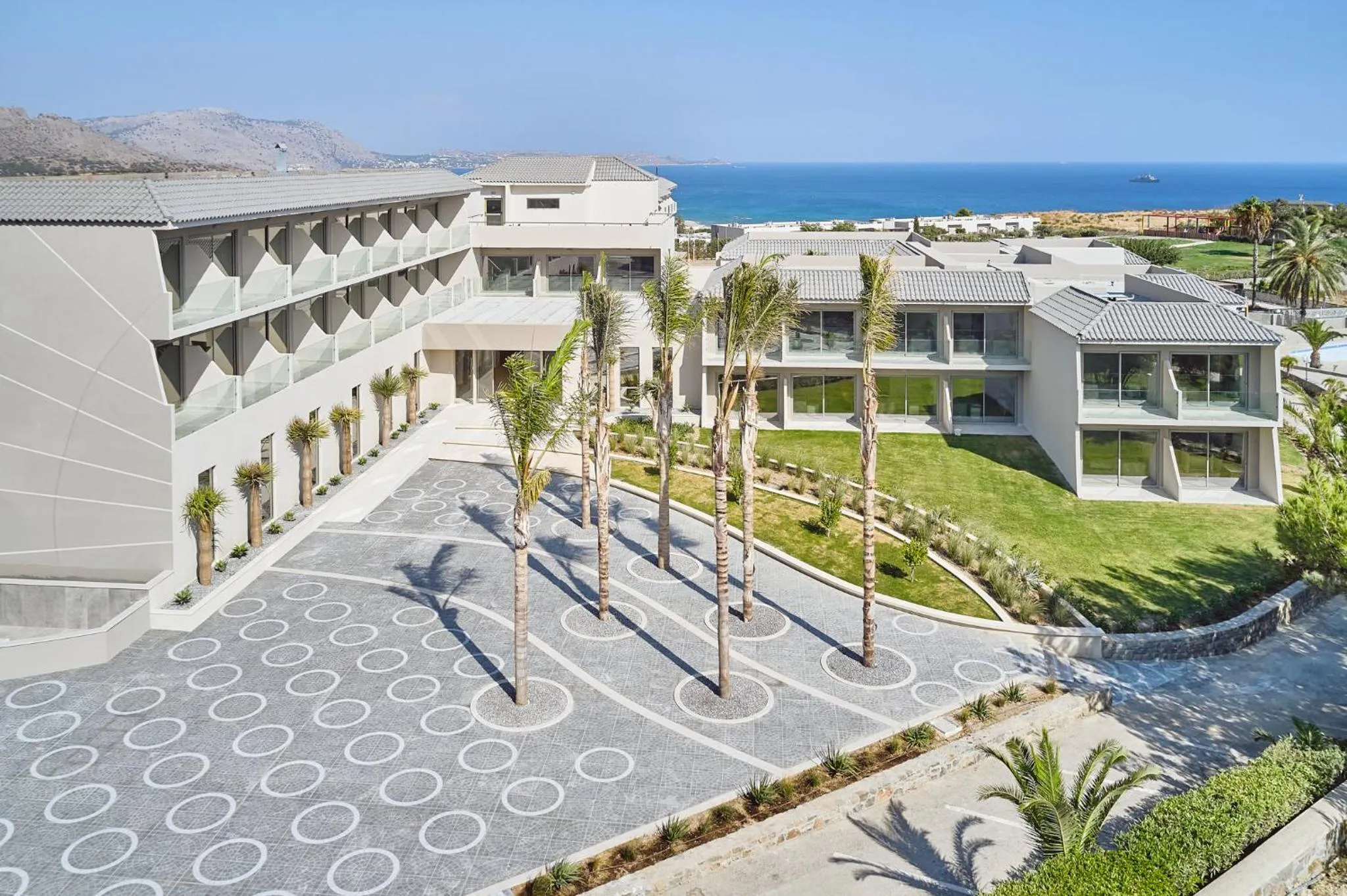 Facade/entrance in Princess Sun Hotel