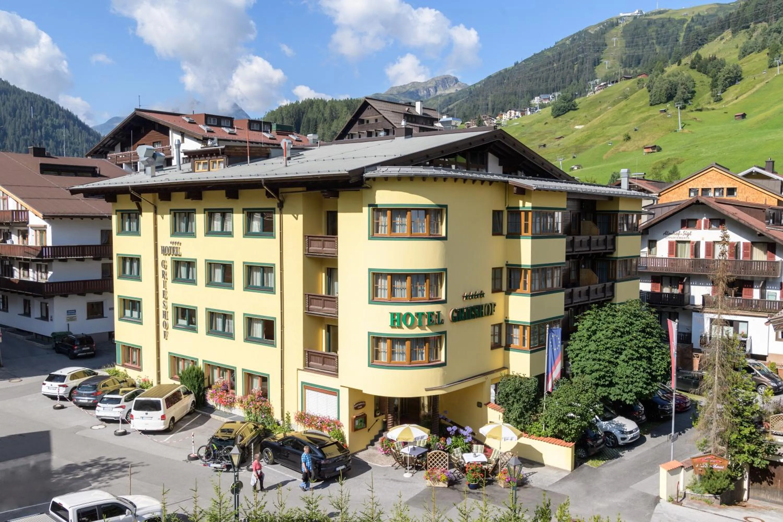 Property building in Hotel Grieshof