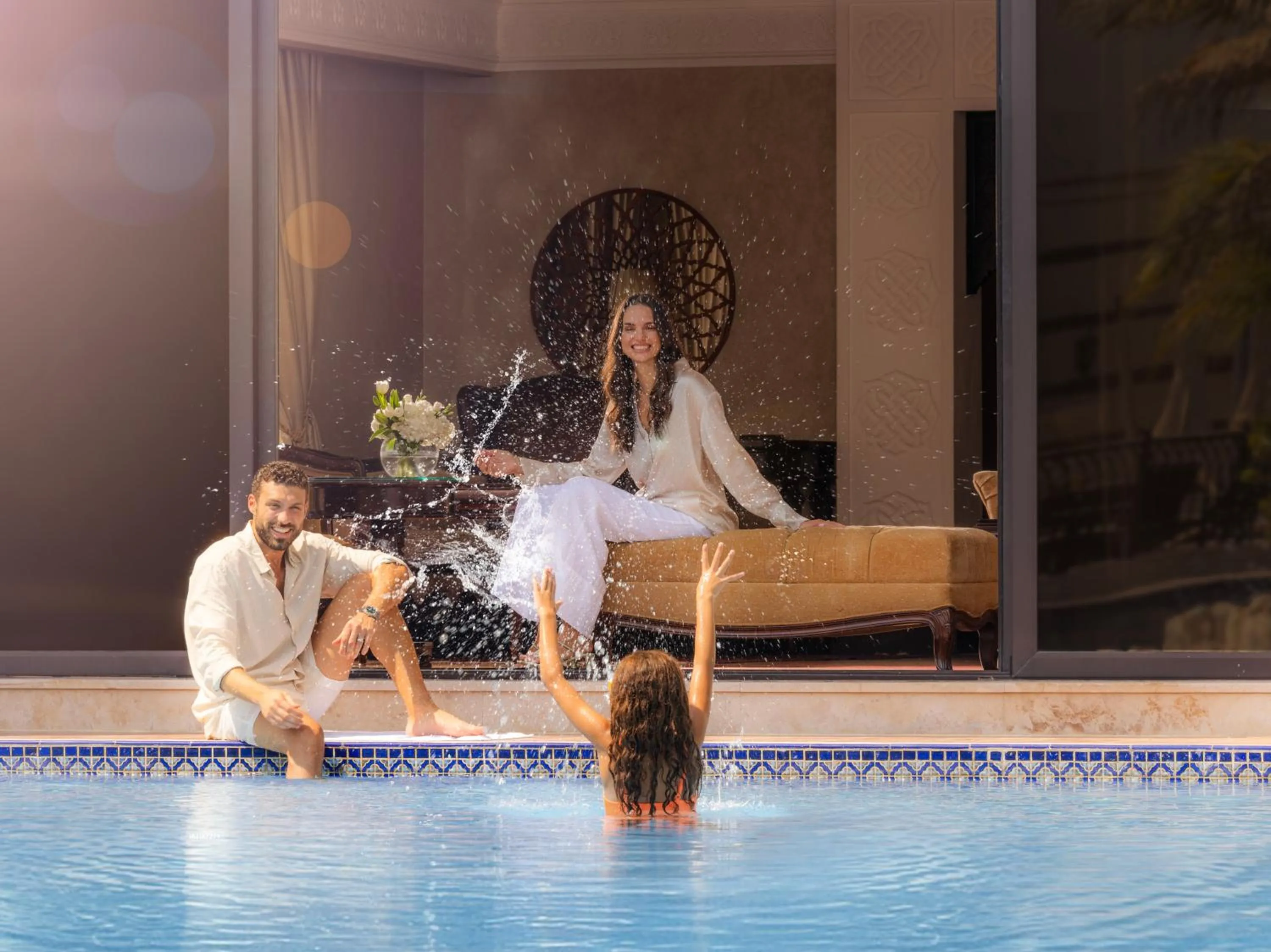 Swimming pool in Jumeirah Zabeel Saray Dubai