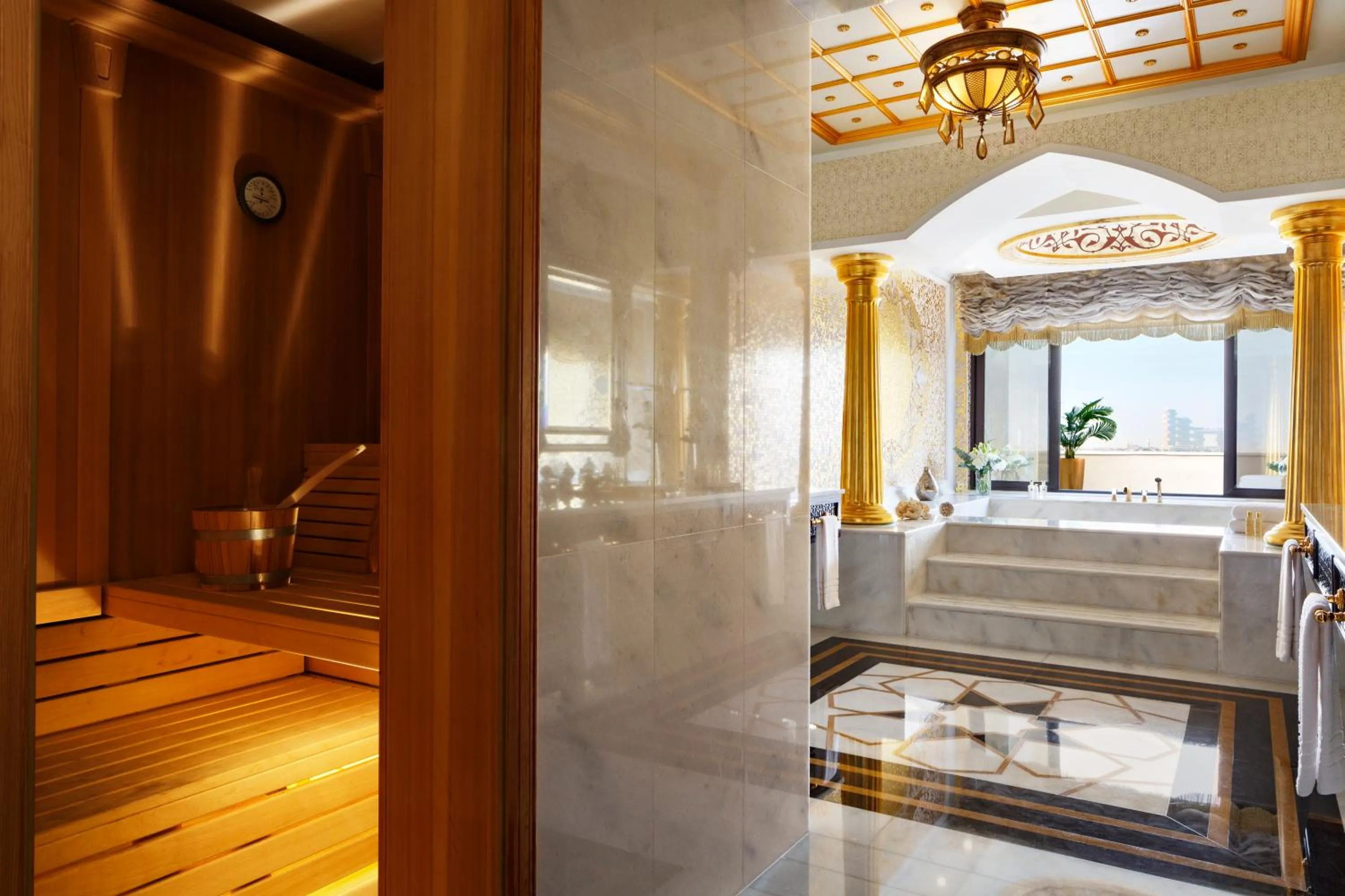 Sauna in Jumeirah Zabeel Saray Dubai