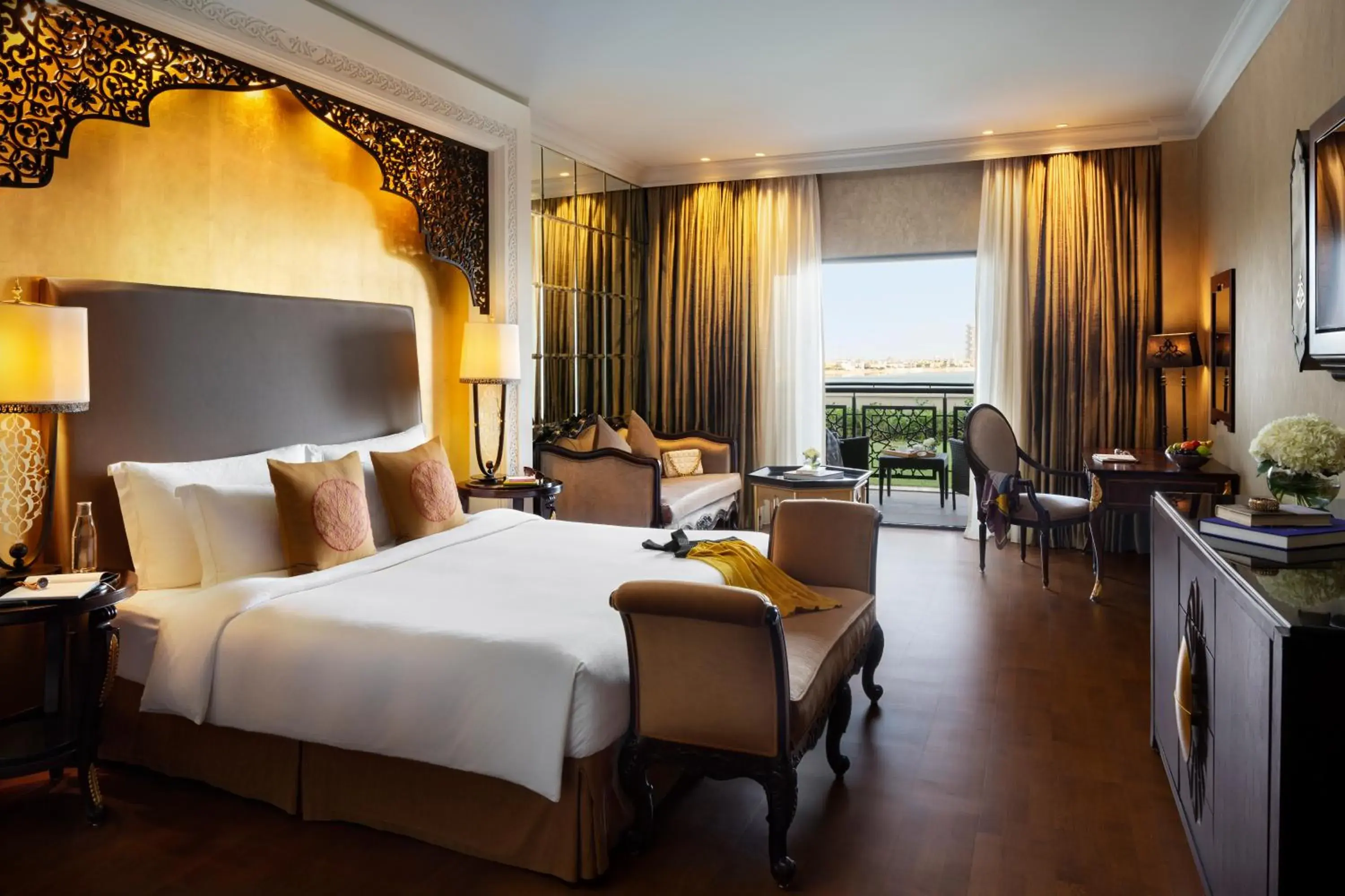 Superior King Room with Balcony, access to luxury spa facilities, Kids & Teens Club & private cinema in Jumeirah Zabeel Saray Dubai Superior King Room with Balcony, access to luxury spa facilities, Kids & Teens Club & private cinema in Jumeirah Zabeel Saray Dubai