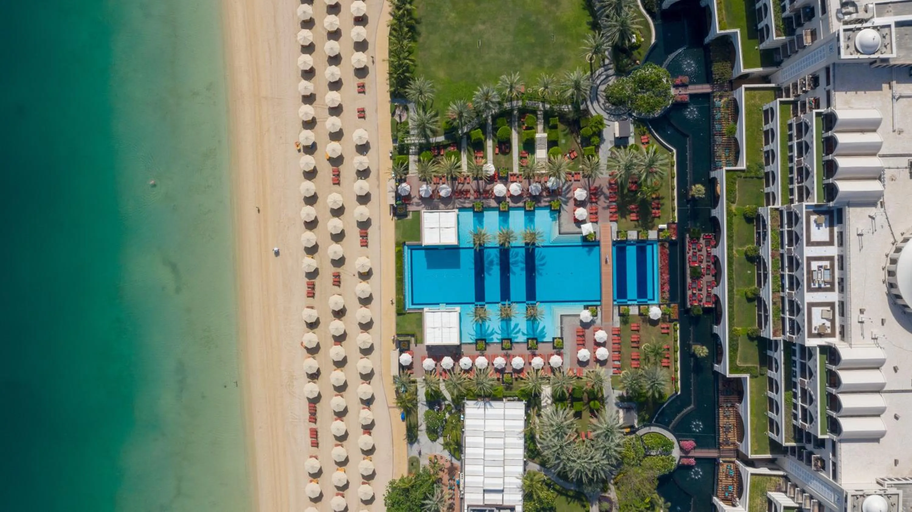 Bird's eye view in Jumeirah Zabeel Saray Dubai