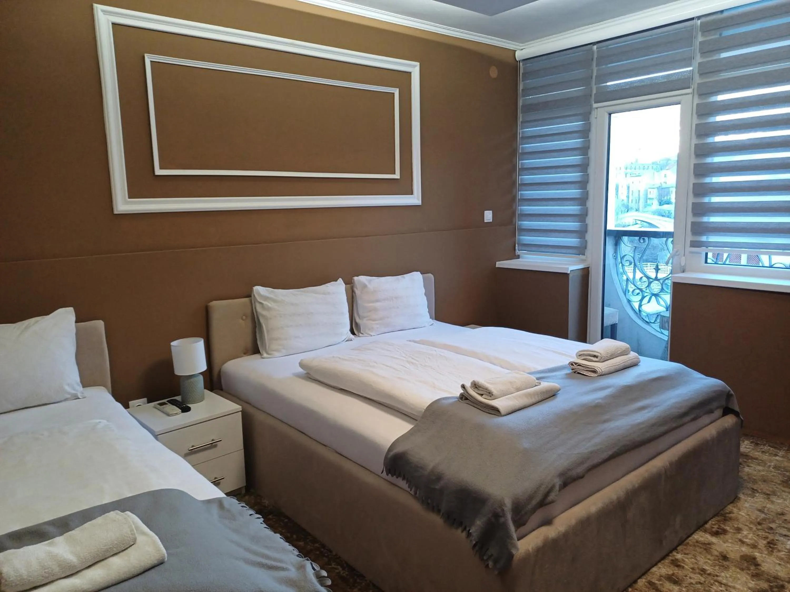 Bedroom, Bed in Villa Anri