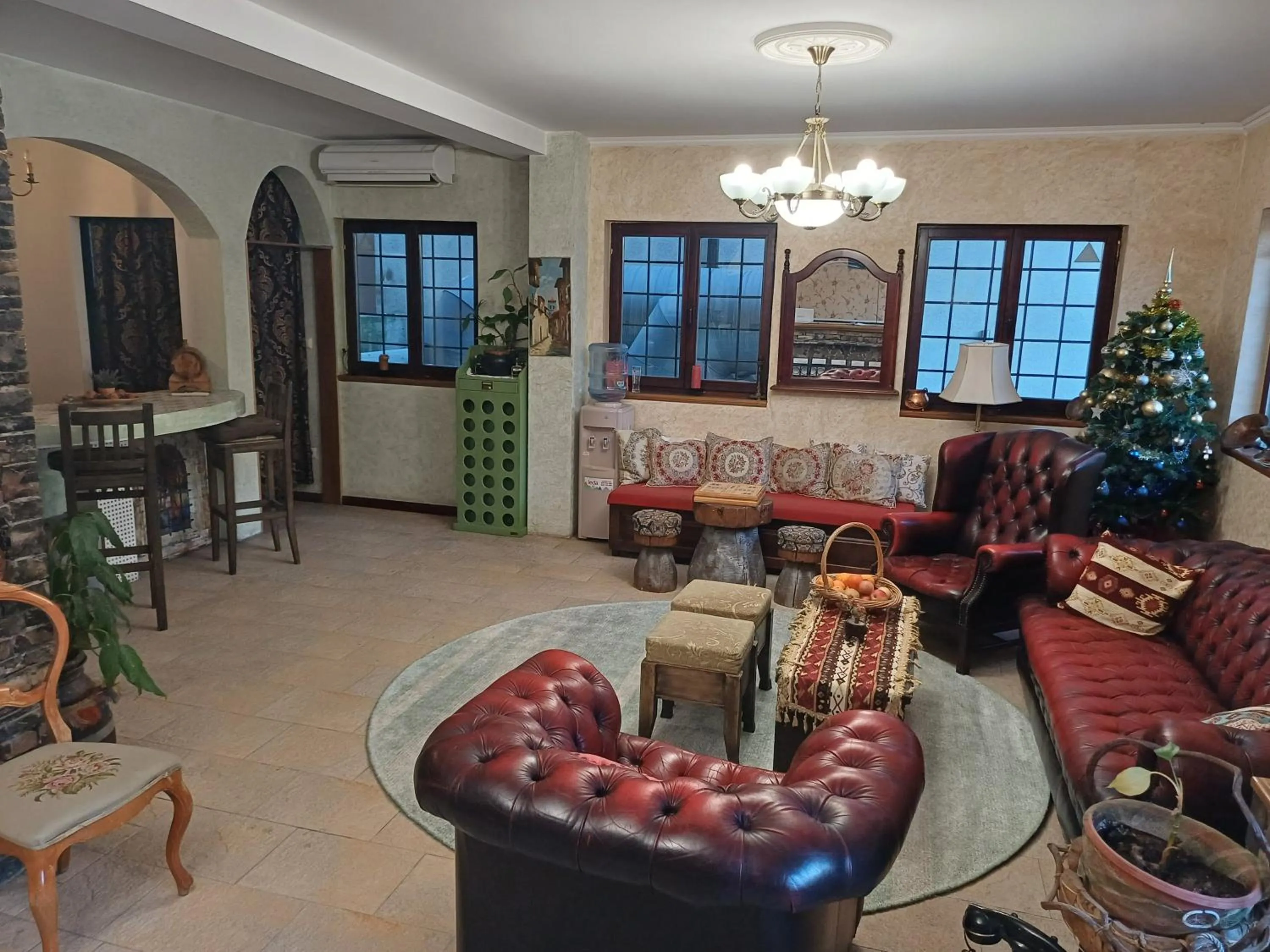 Seating area in Villa Anri