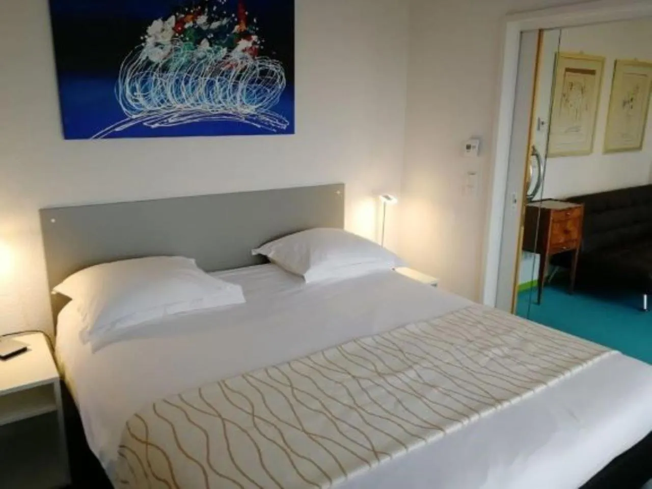 Bedroom, Bed in Domus Hotel