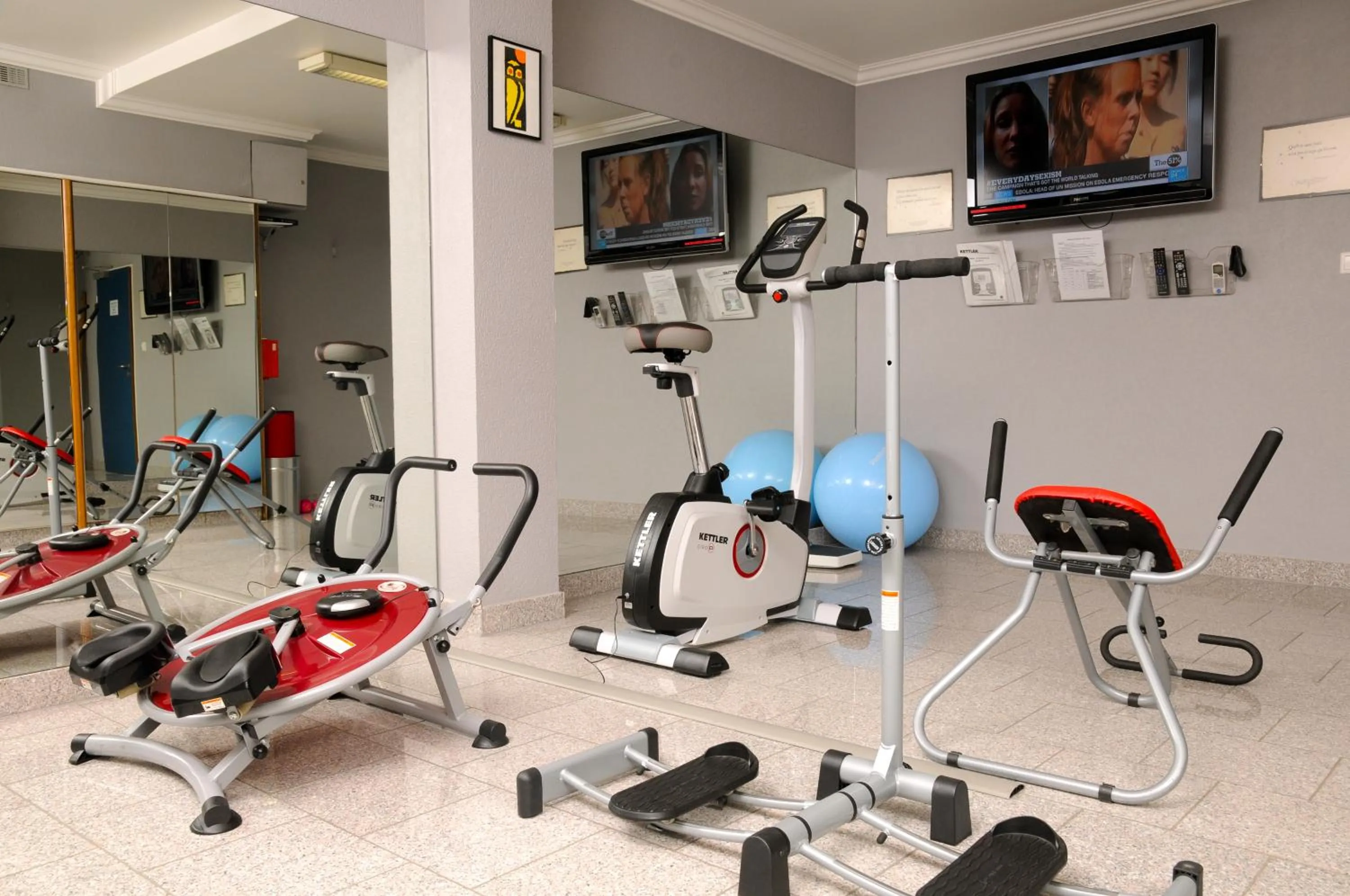 Fitness centre/facilities in Domus Hotel