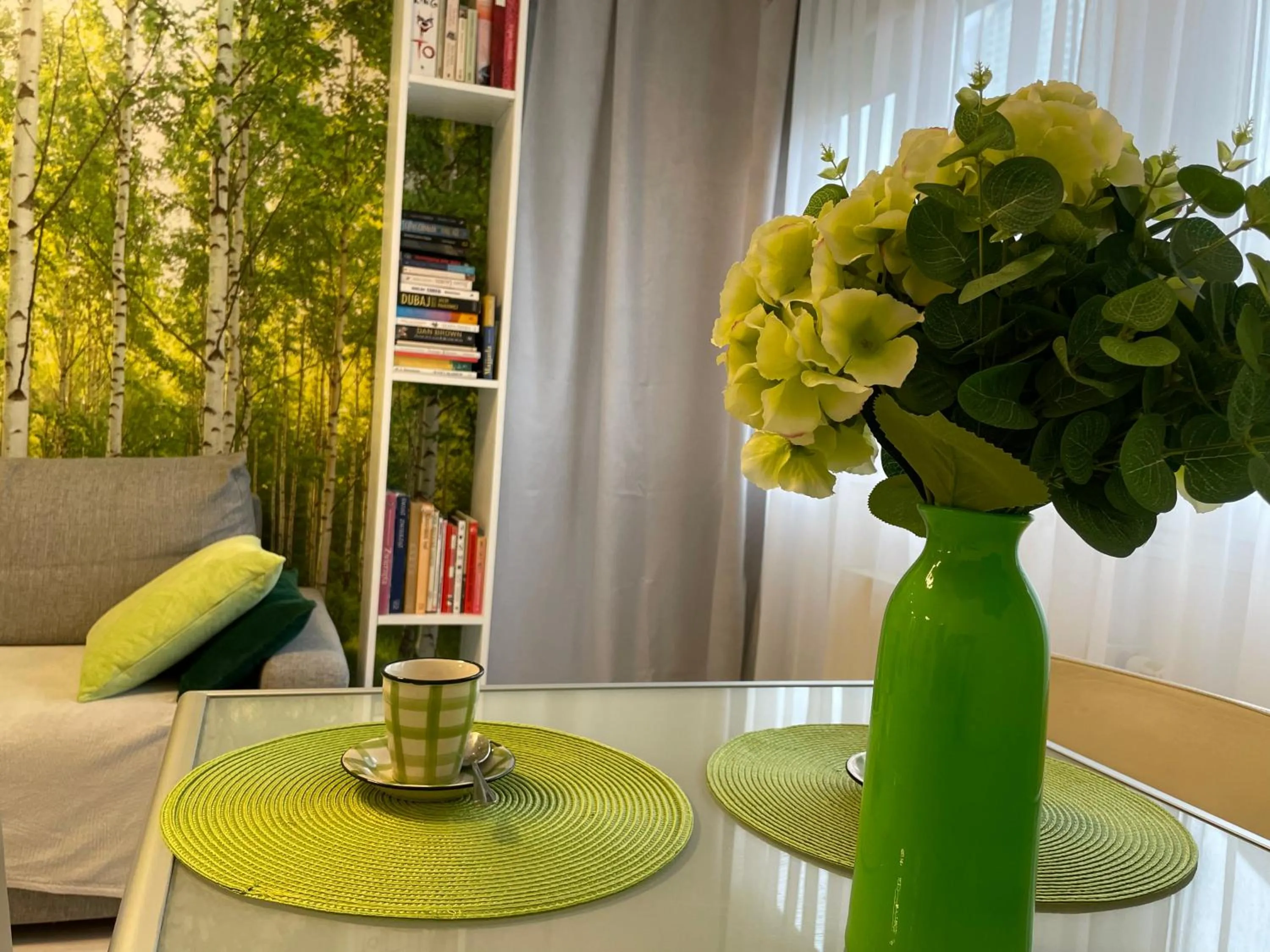 Living room in Good Time Apartments Warsaw City Center