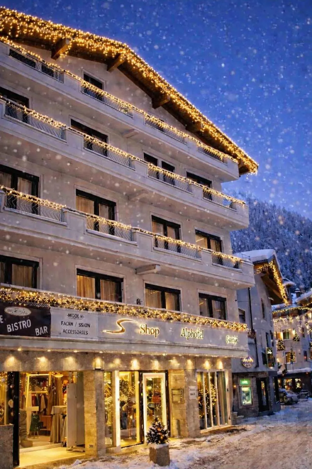 Property building in Alphotel Garni Salner