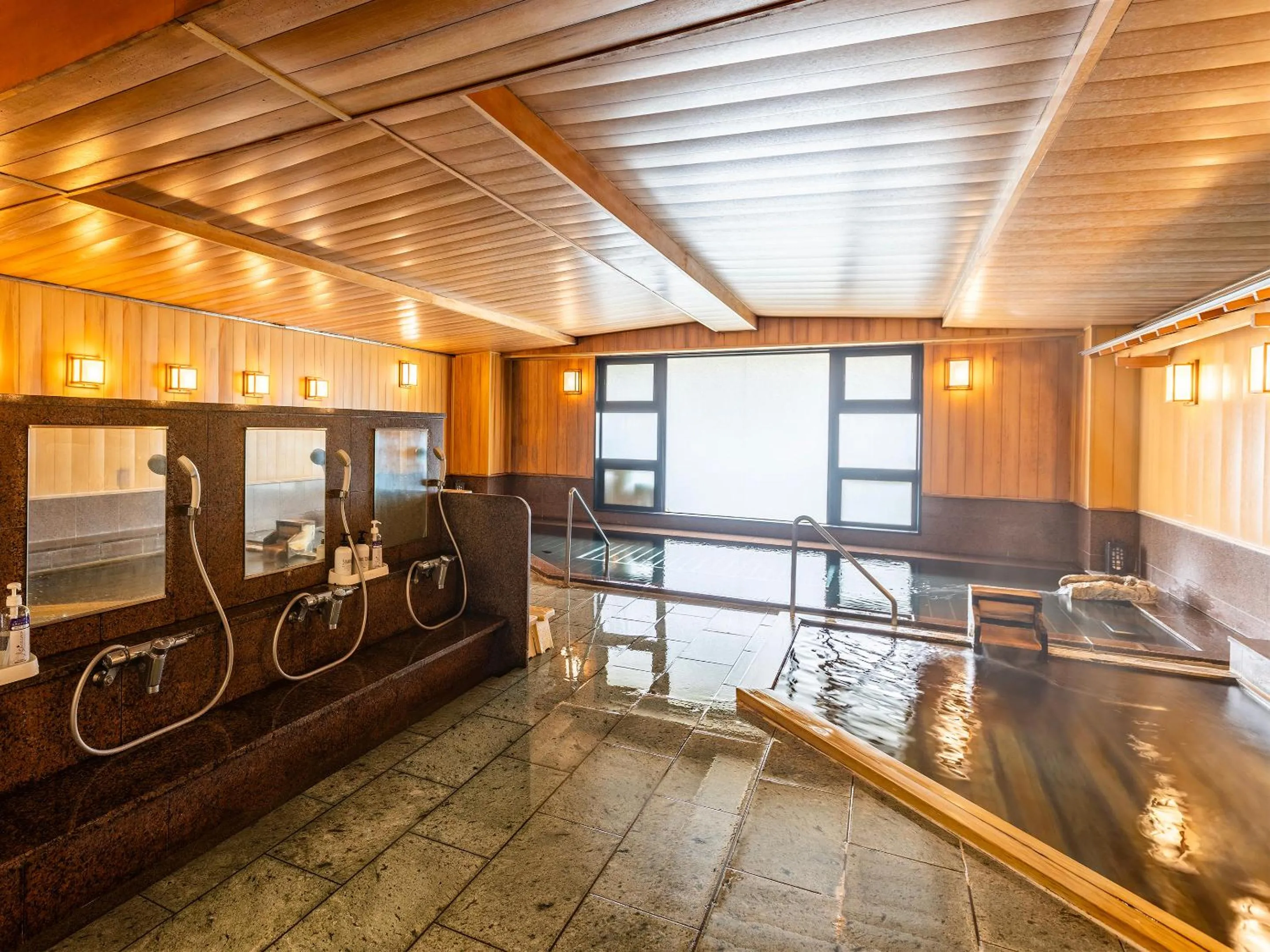 Hot Spring Bath in Hotel Ichinose