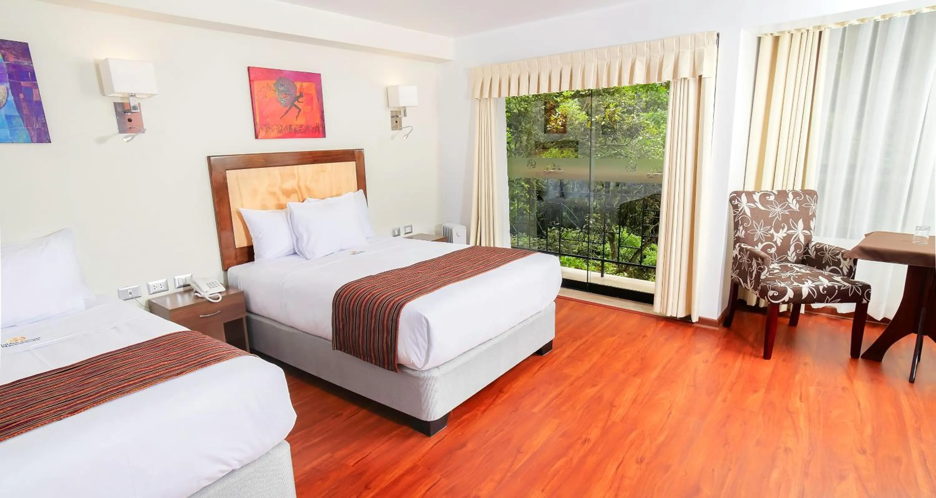 Balcony/Terrace, Bed in Golden Sunrise Machupicchu