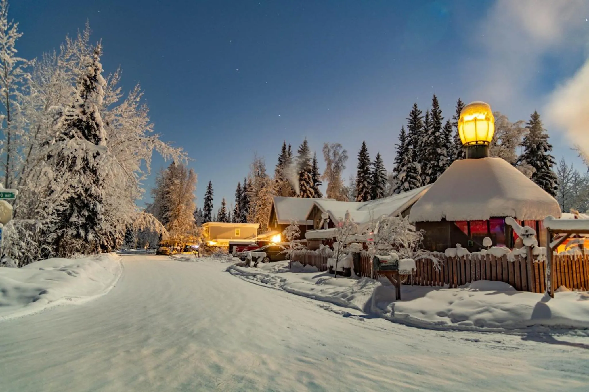 Natural landscape in Billie's Backpackers Hostel