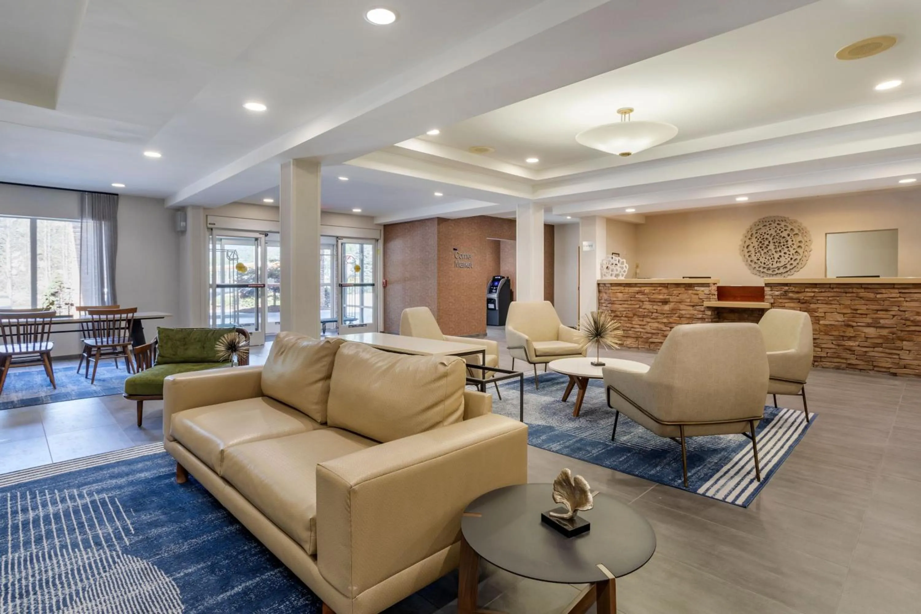 Lobby or reception in Fairfield Inn & Suites Cherokee