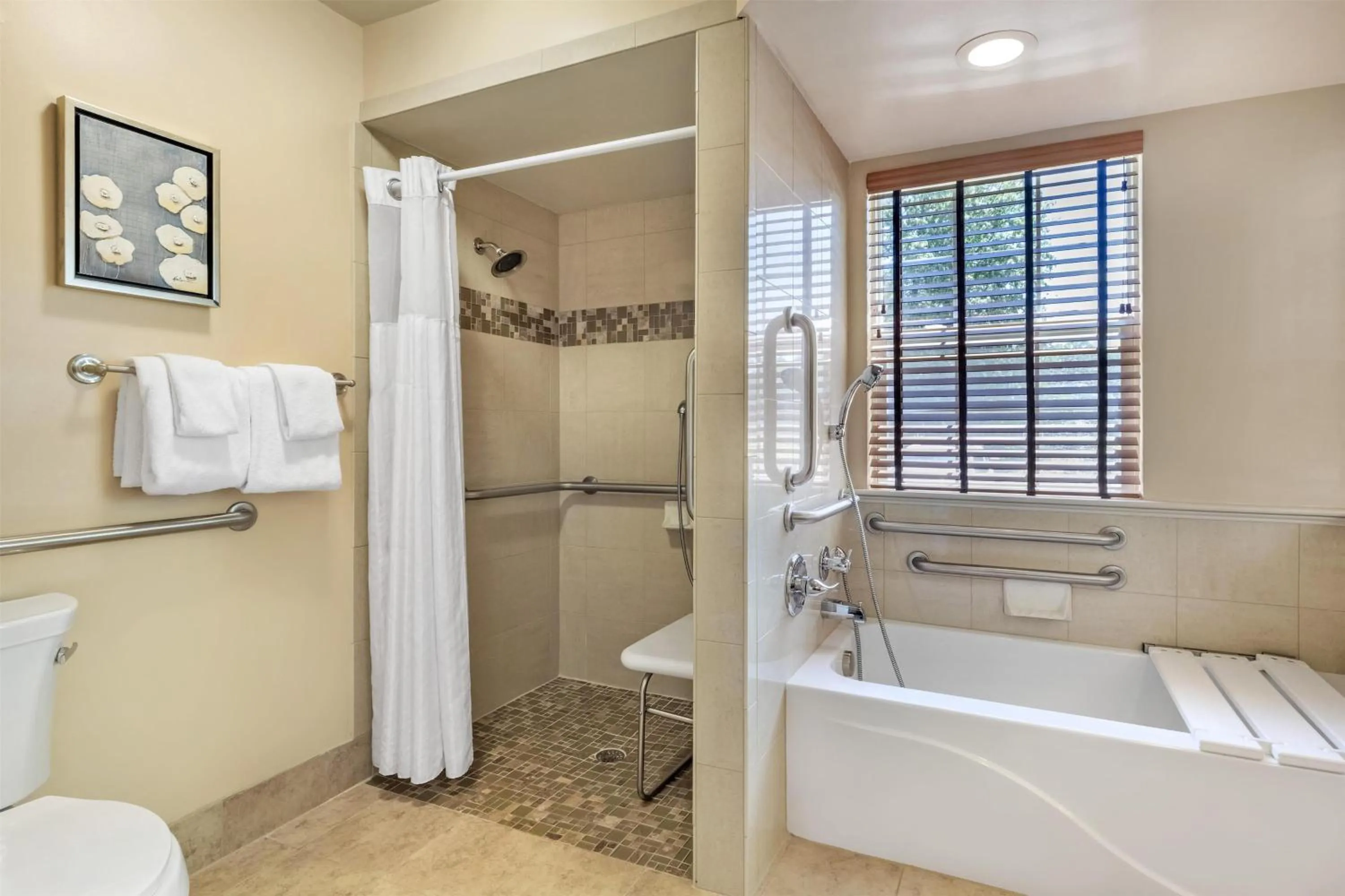 Bathroom in Hilton Vacation Club Greensprings Williamsburg