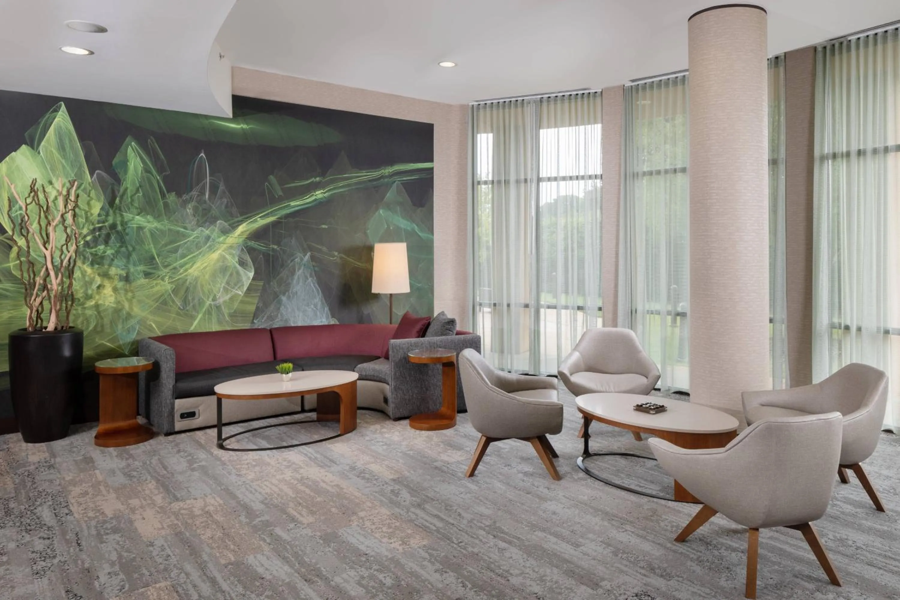 Lobby or reception in Courtyard by Marriott Anniston Oxford