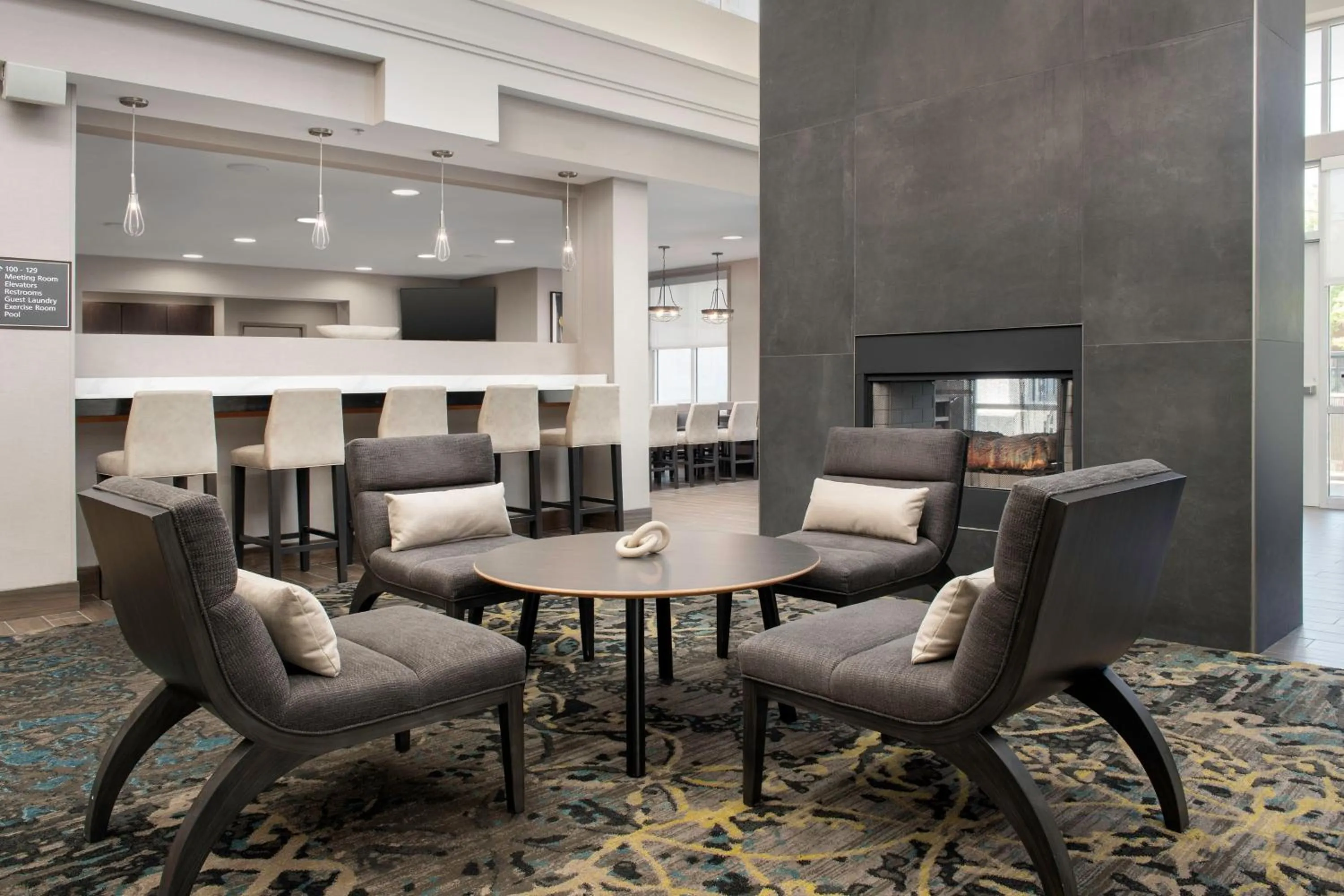 Lobby or reception in Residence Inn Birmingham Hoover