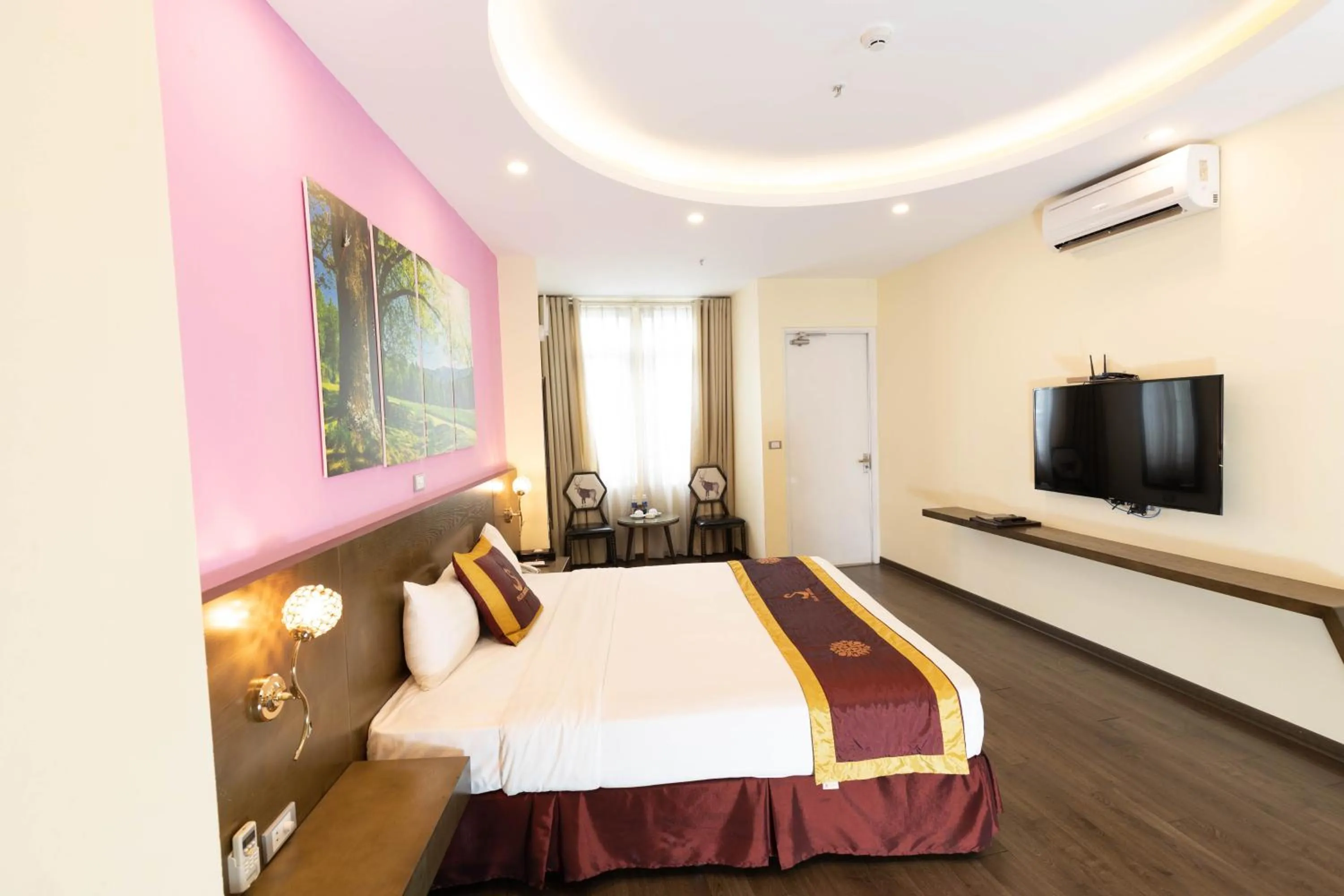 Bed in Suji My Dinh Hotel