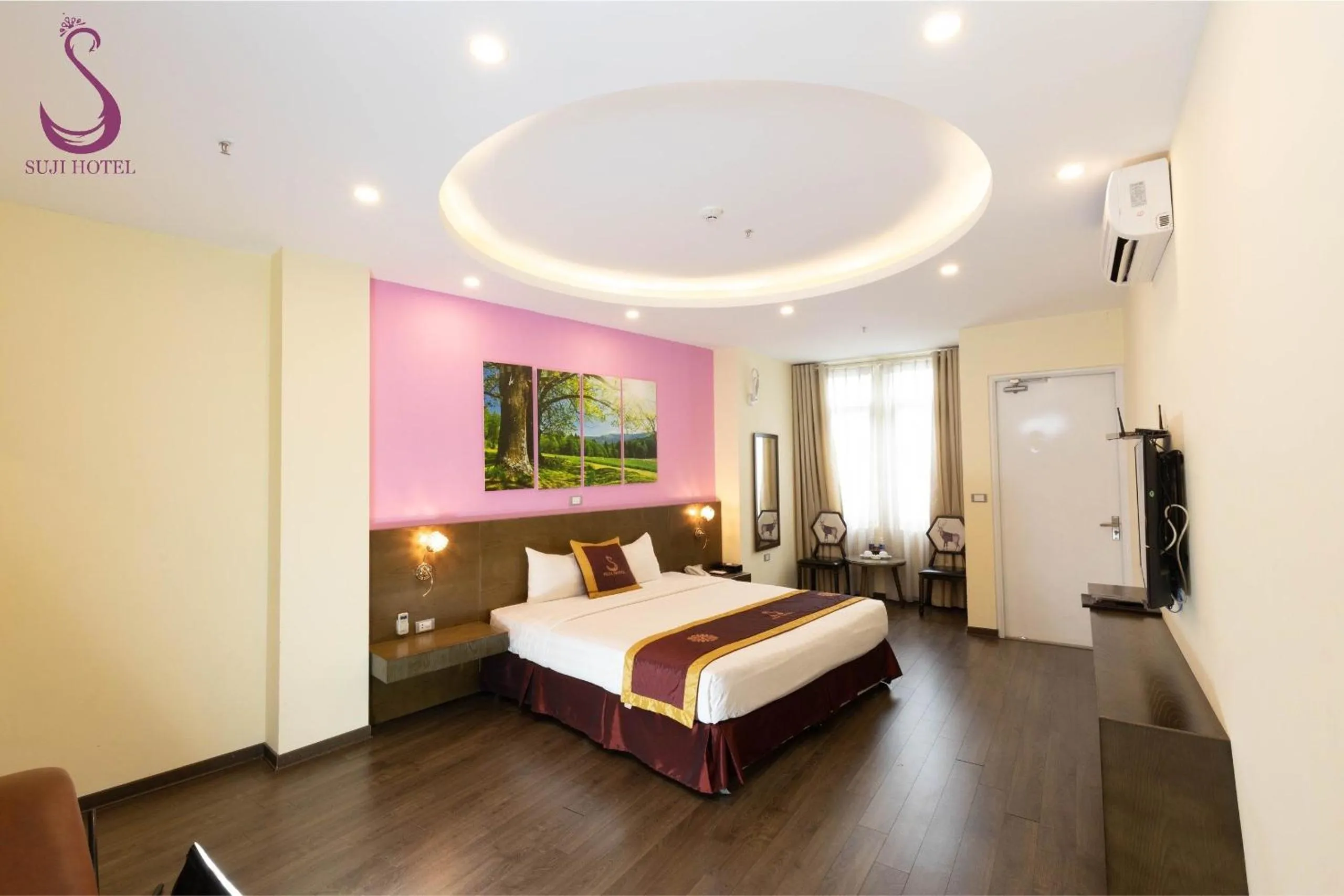 Bed in Suji My Dinh Hotel