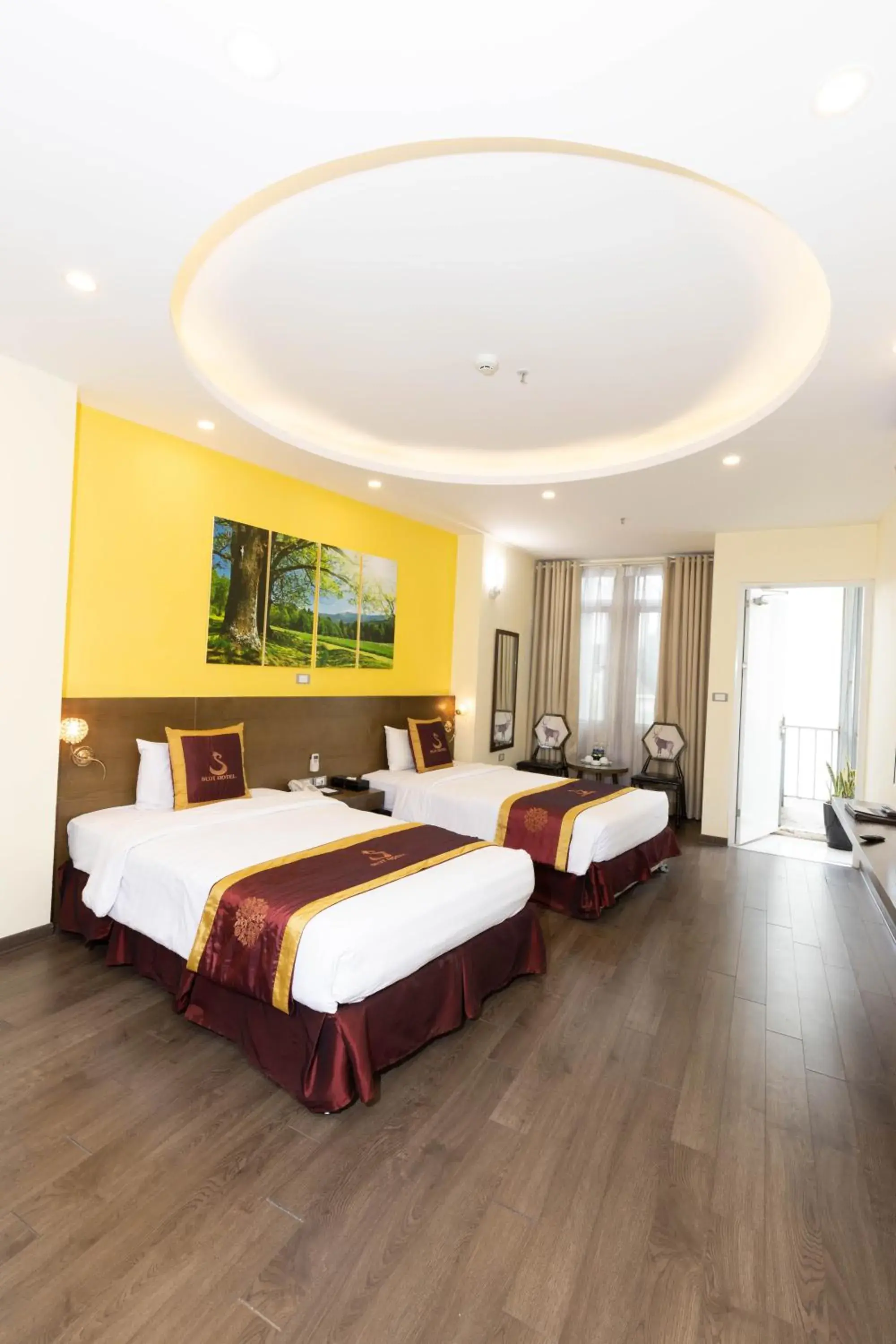 Deluxe Twin Room in Suji My Dinh Hotel Deluxe Twin Room in Suji My Dinh Hotel