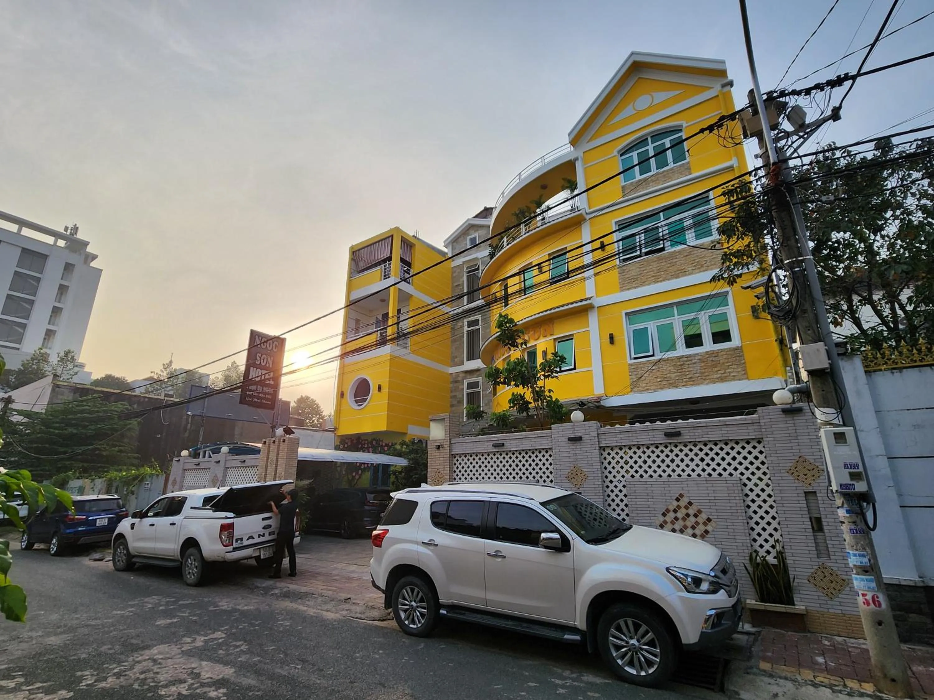 Property building in Ngoc Son Hotel