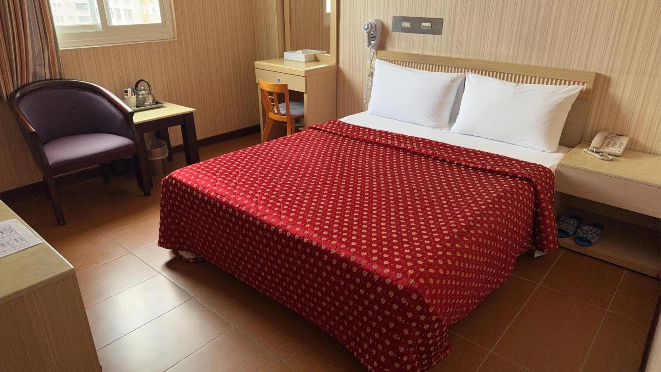 Bed in Songshan Hotel