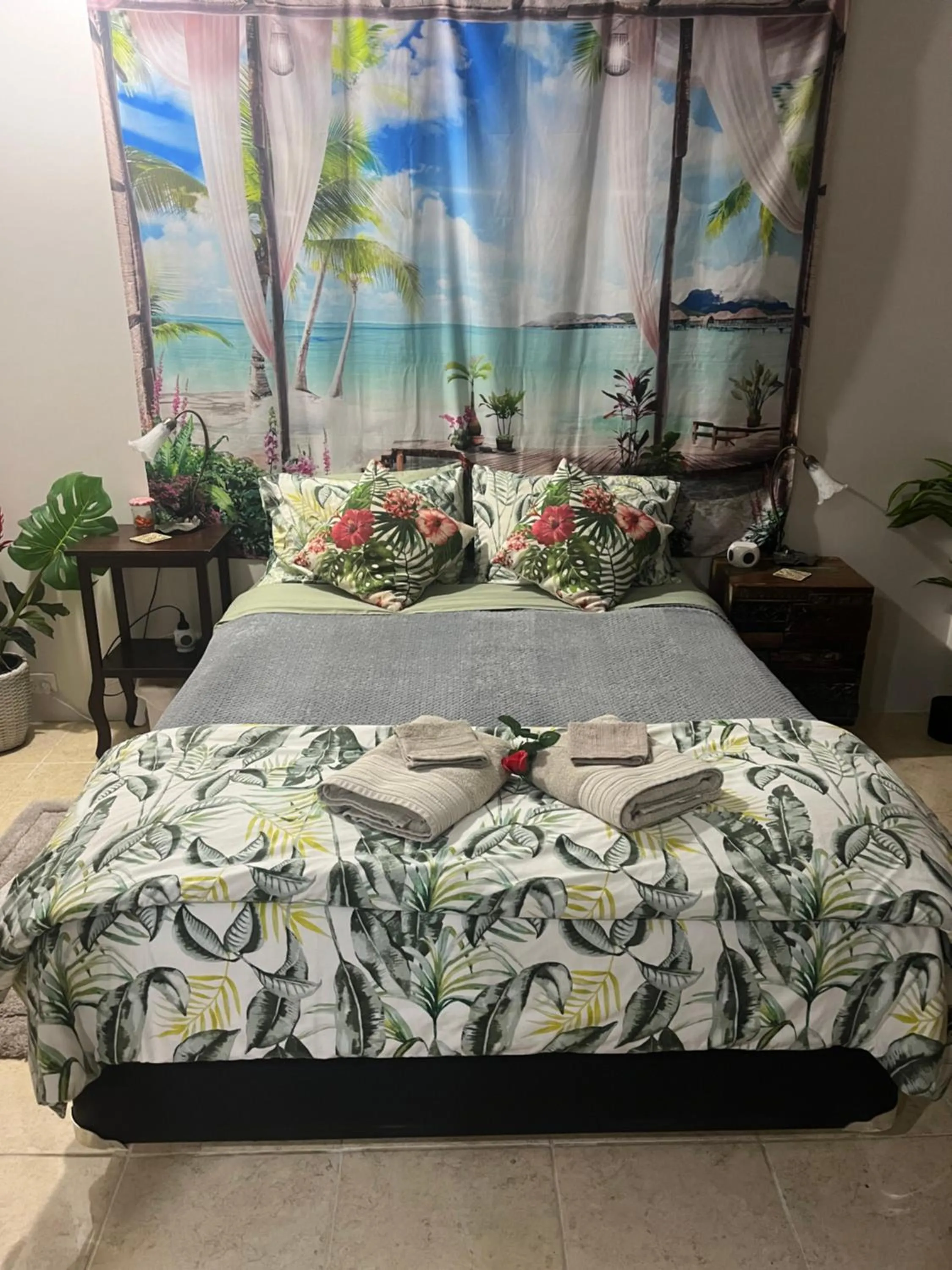 Bed in Whitsundays Retreat